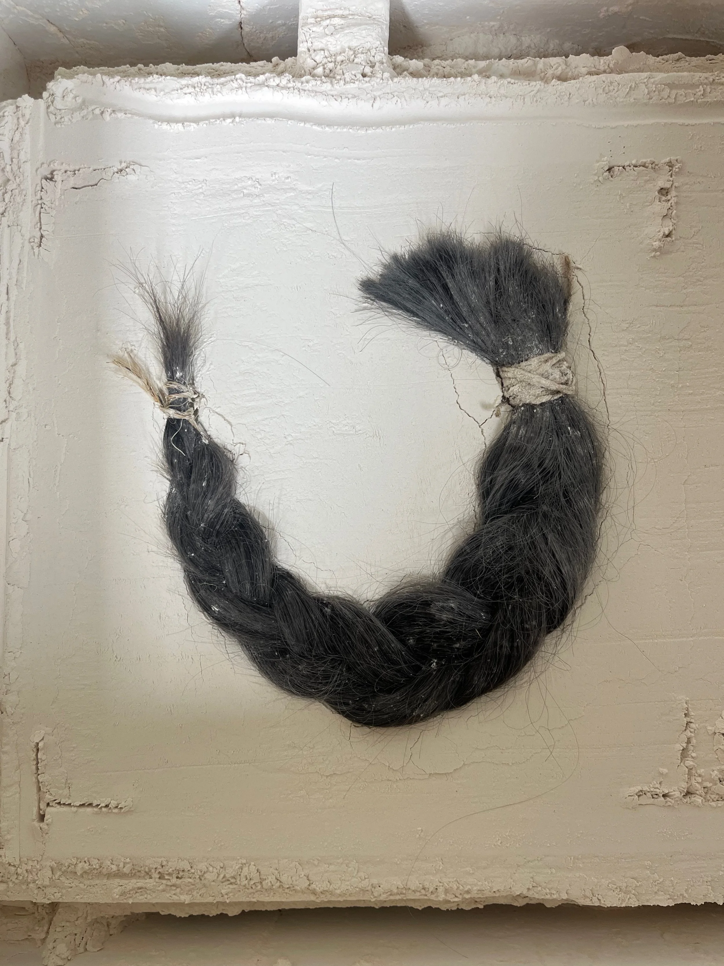 A scene from the glass casting process for Salvaged