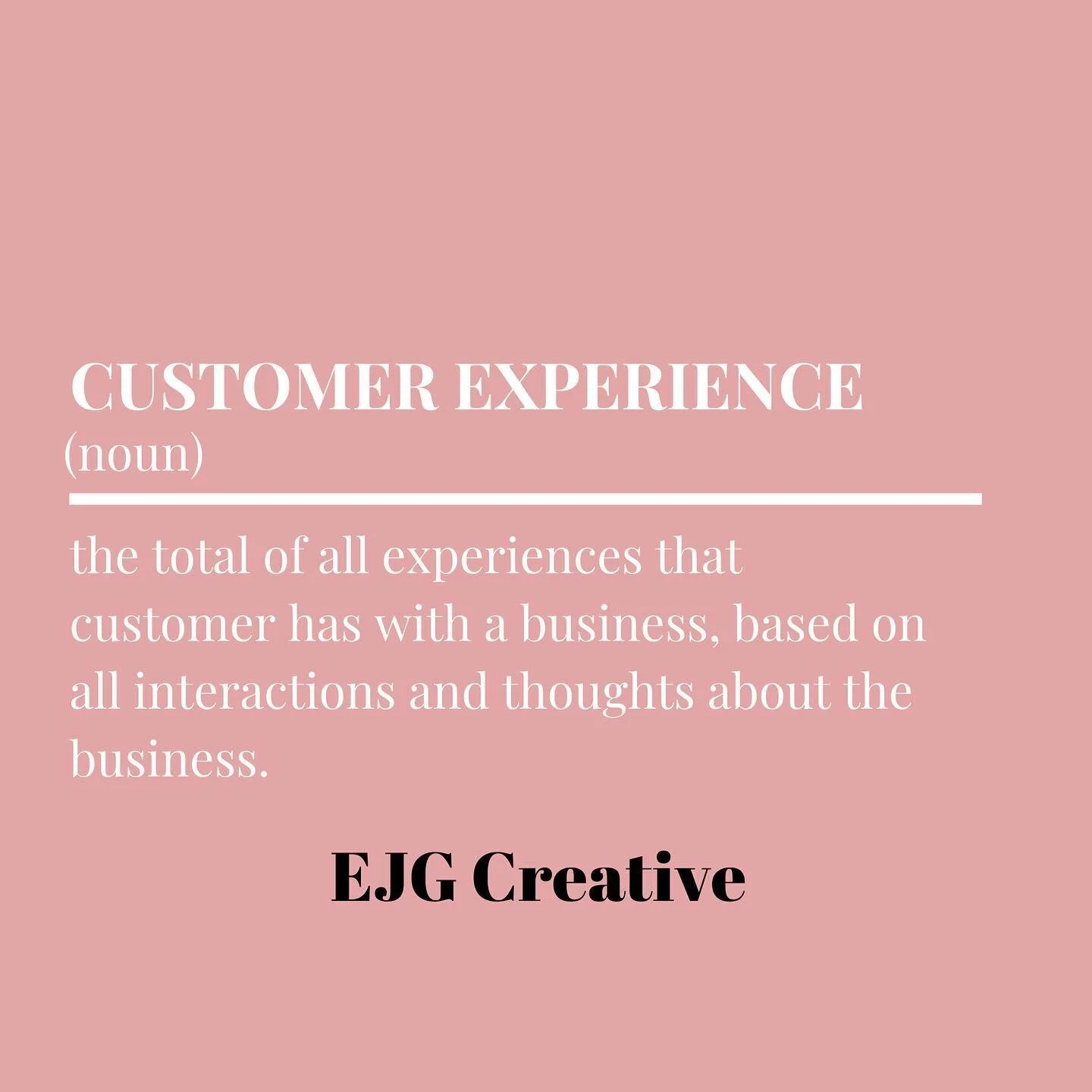 Have you considered your customer experience lately? This is something you NEED to be thinking about regularly. ⁠⁠
⁠⁠
The customer experience is everything that has happened and is happening from the POV of your customer. ⁠⁠
⁠⁠
To retain customers and gain new ones you need for your customer experience to be a positive one. A bad experience will ensure that the customer will leave and bad mouth your brand on their way out. ⁠⁠
⁠⁠
Have you thought about your customer experience lately?