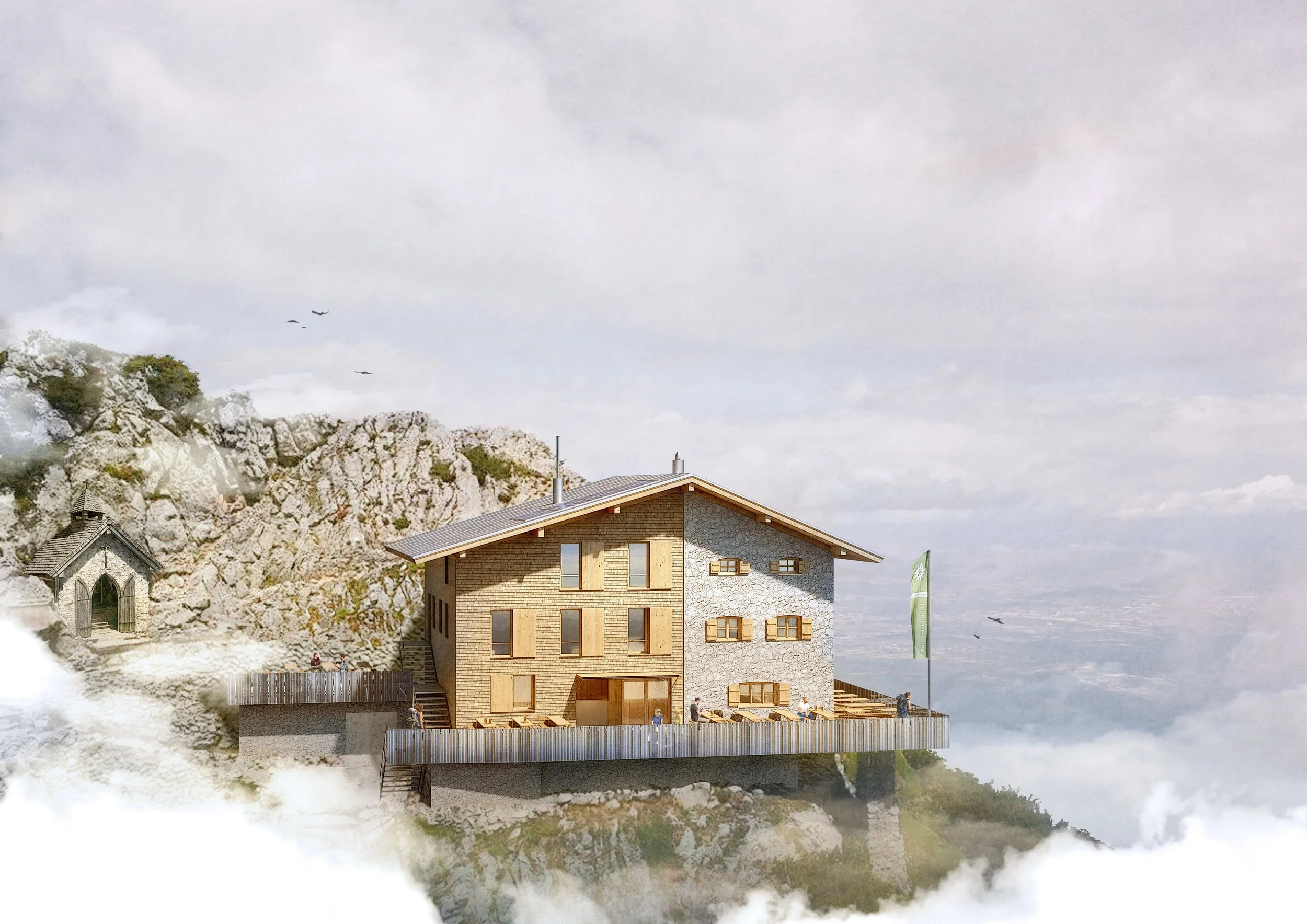 Reichenhaller Haus am Hochstaufen – 2. Preis | Magg Architekten