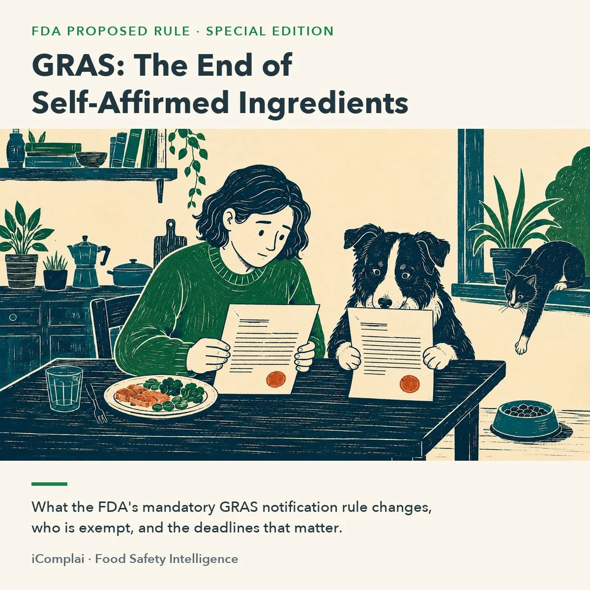 FDA Proposes Mandatory GRAS Notifications: The End of Self-Affirmed Ingredients