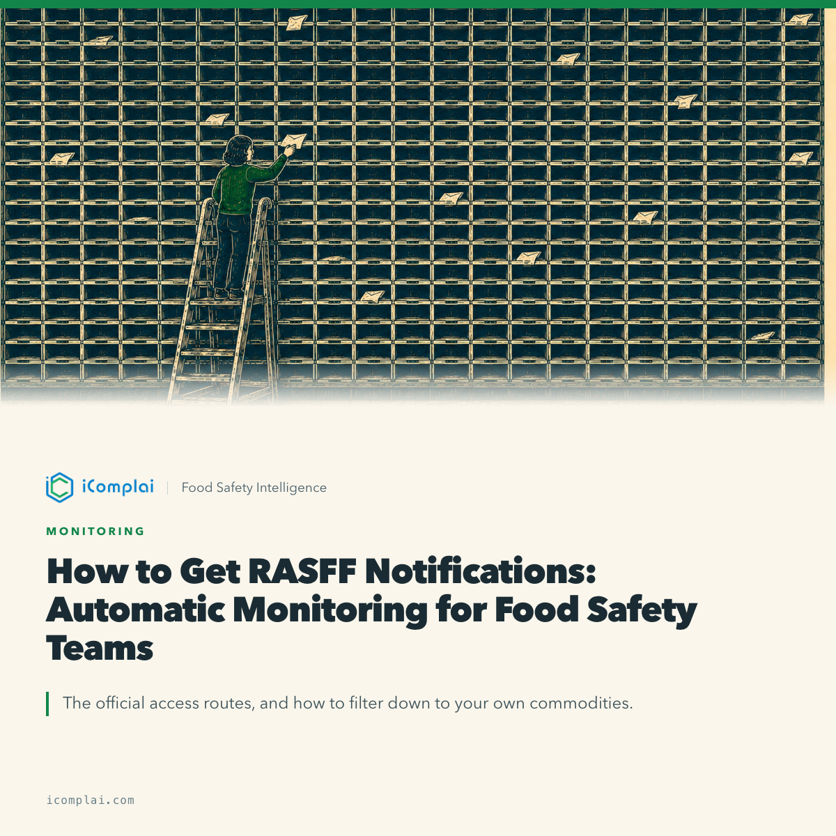 How to Get RASFF Notifications: Automatic Monitoring for Food Safety Teams