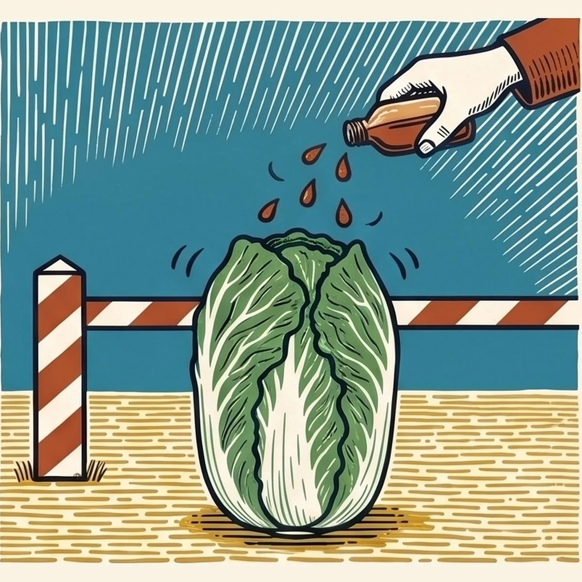 Formaldehyde in Chinese Cabbage: the Signal Arrived Two Days Before the Inspection Order
