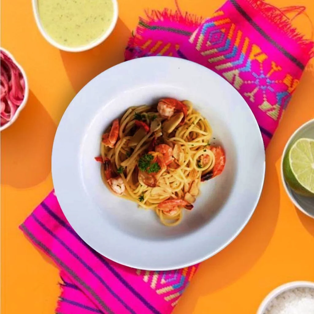 Tell us you love #Garlic #shrimp #spaghetti without telling us you live Garlic shrimp spaghetti 🍝 🍤
.
#pepenerobali
#pepenerojimbaran
#pepenerodelivery
#balipasta