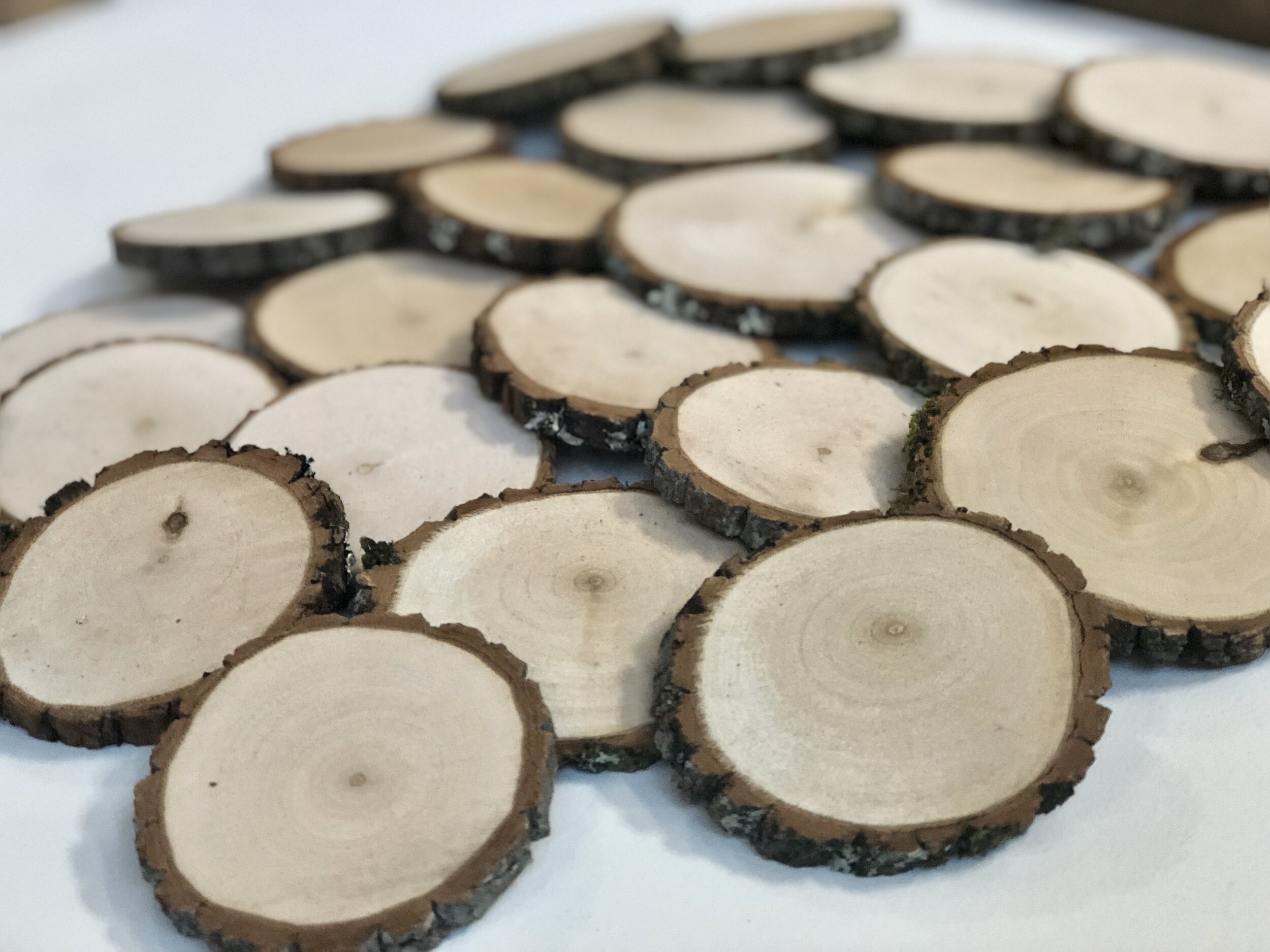 Rustic Wood Slice Coasters — RUSTIC WOOD SUPPLY
