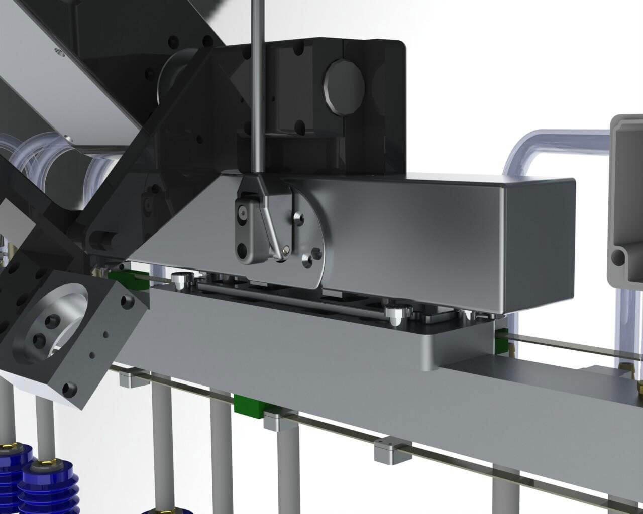 The IASE quick disconnect on the SR-56 robotic packaging solutions machine