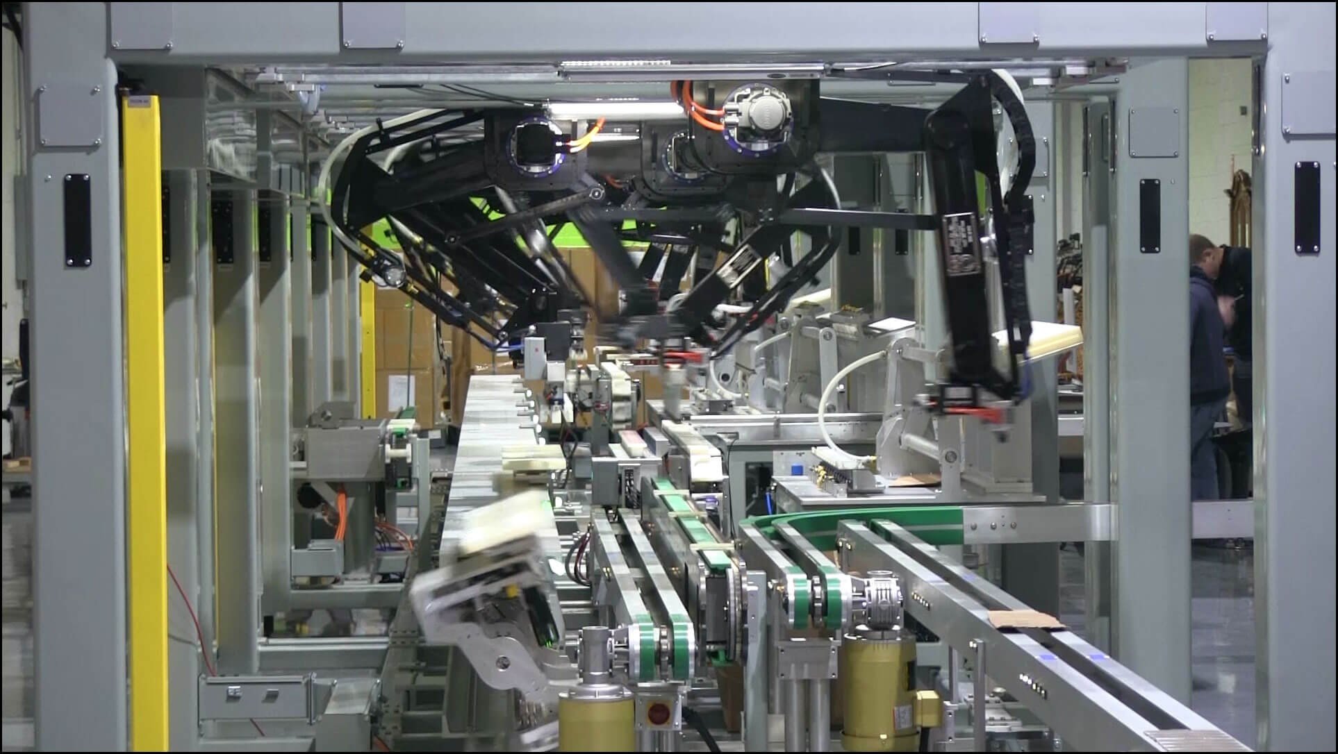 Industrial automation systems engineering SR-56 2-axis working in the machine