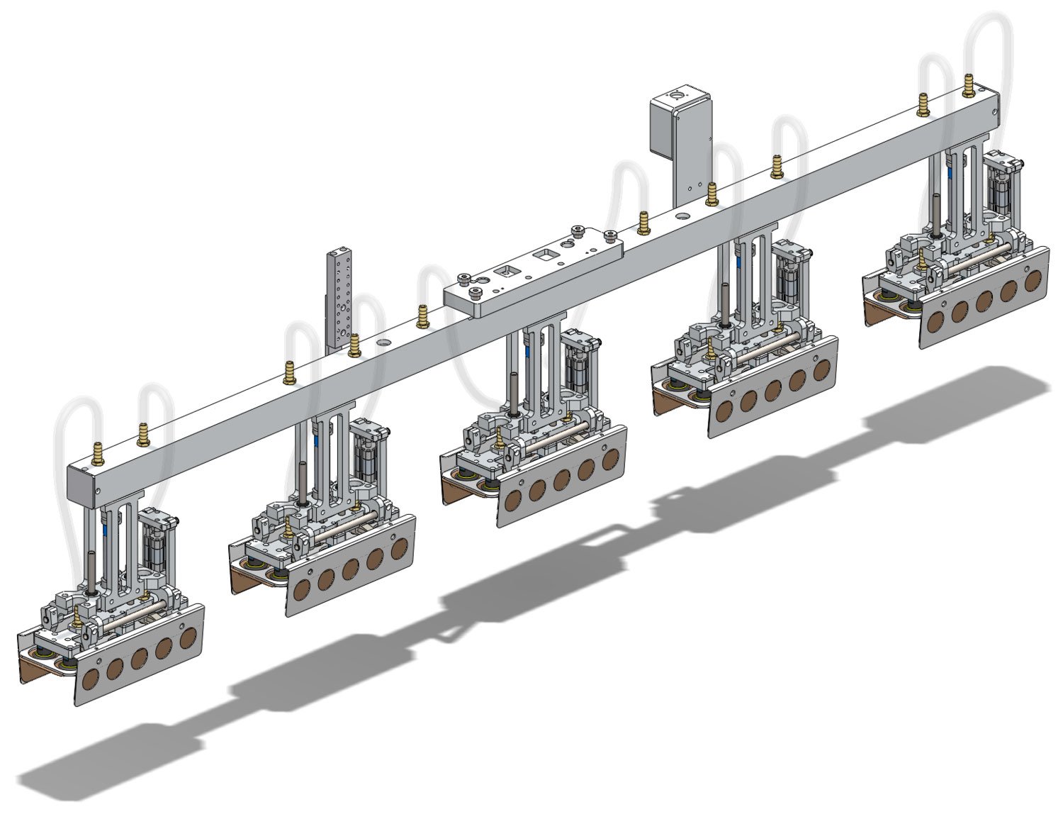The industrial automated systems engineering product handling robotic hands module