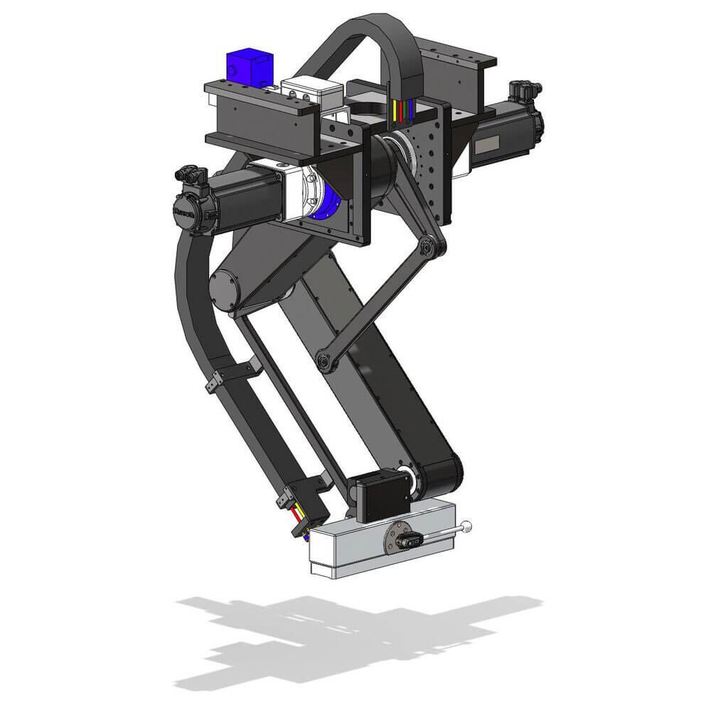The industrial automated systems engineering packaging robot SR-56 right side
