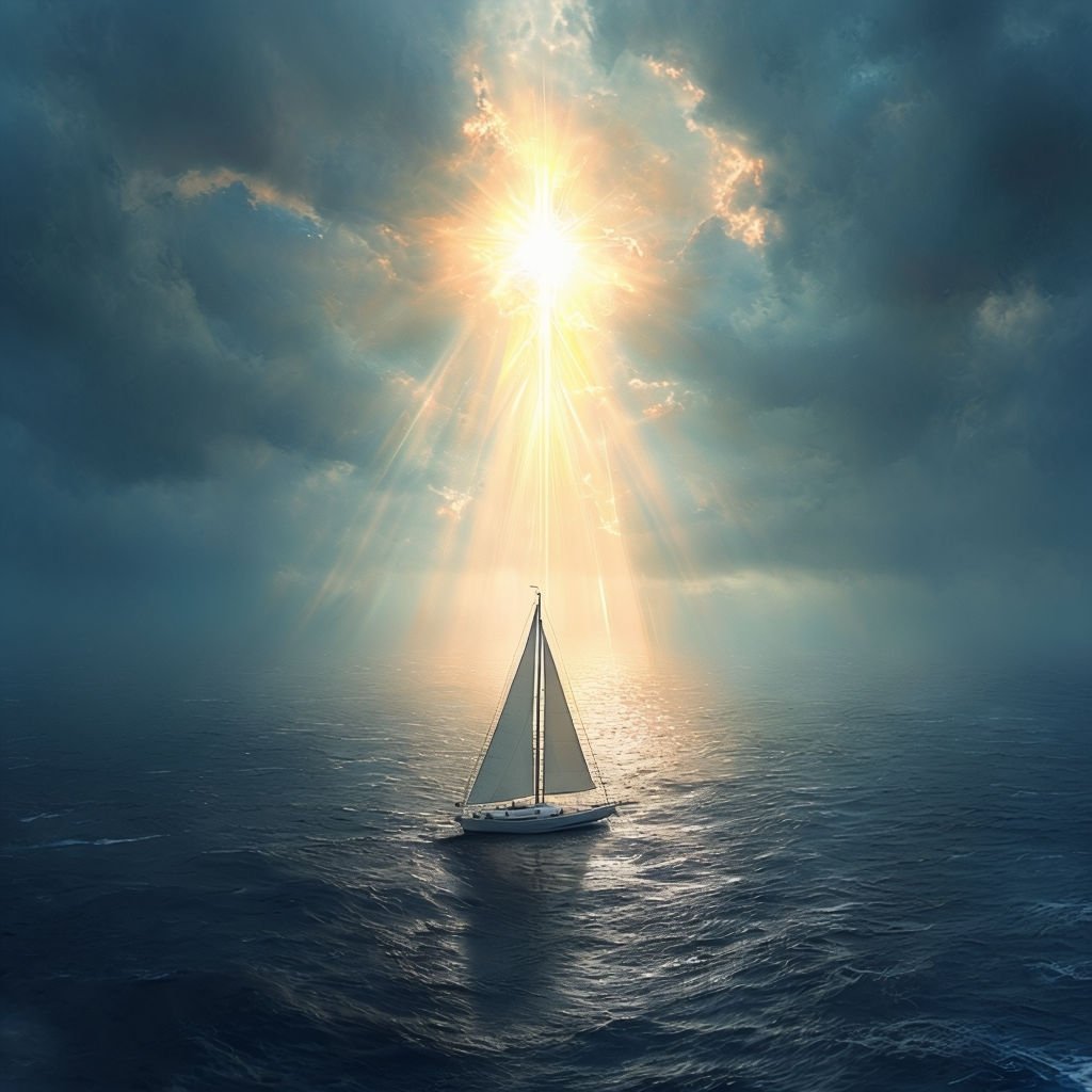 Ett Hjärtligt Skratt på Havet : Absurdens Vågor