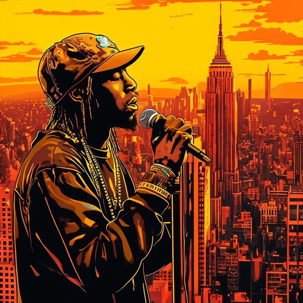 Mack Tales the Mystic in Fifth Dimension NYC : A Hip Hop Odyssey