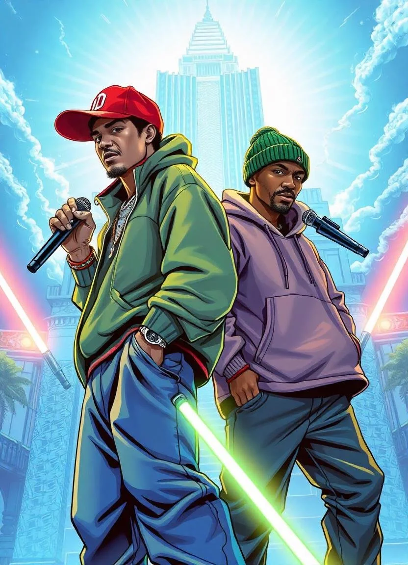 The Jedi Guardian MCs: Mic Sabers Unite