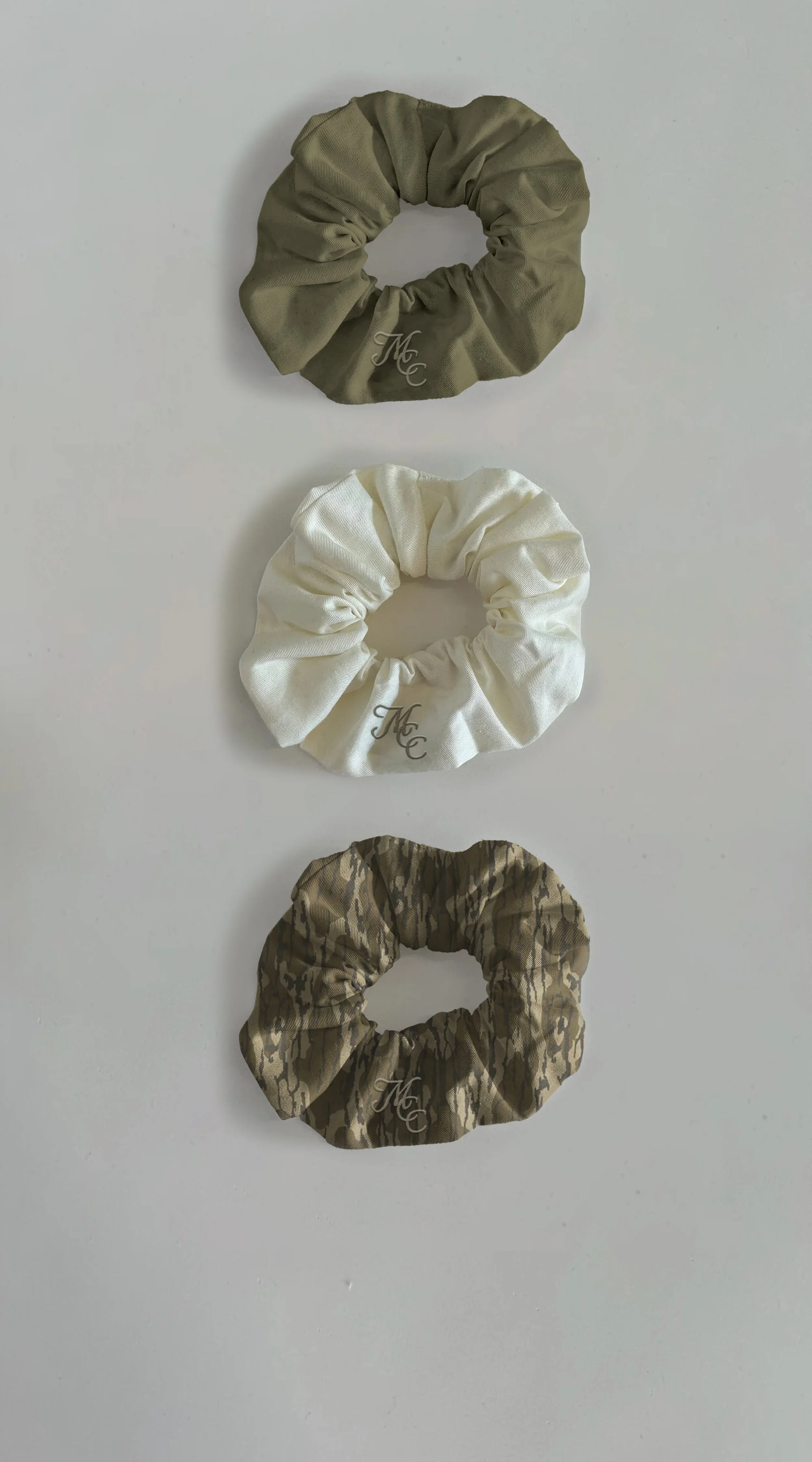 3 PACK EVERYDAY SCRUNCHIE SET