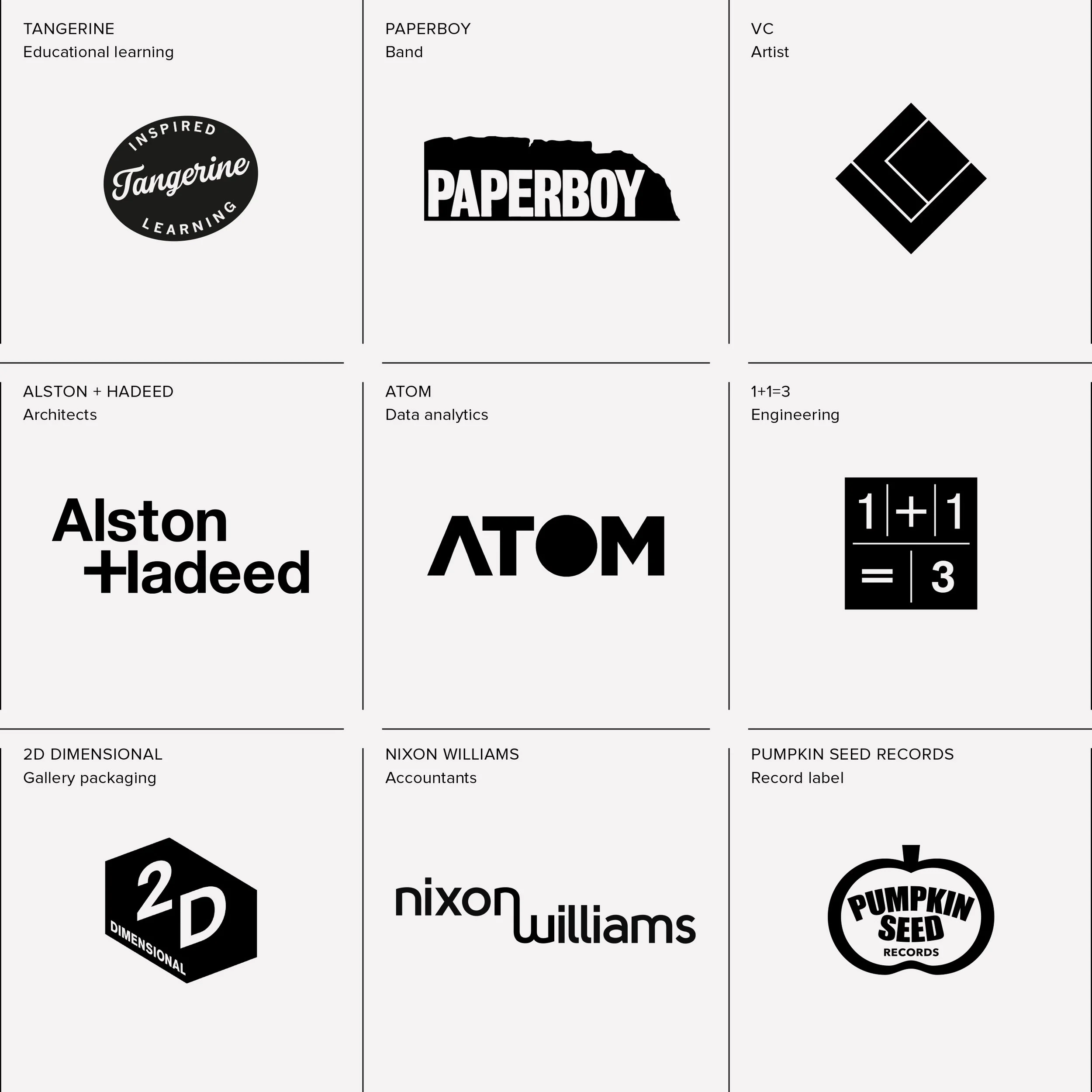  LOGO DESIGN  Various logo designs. 