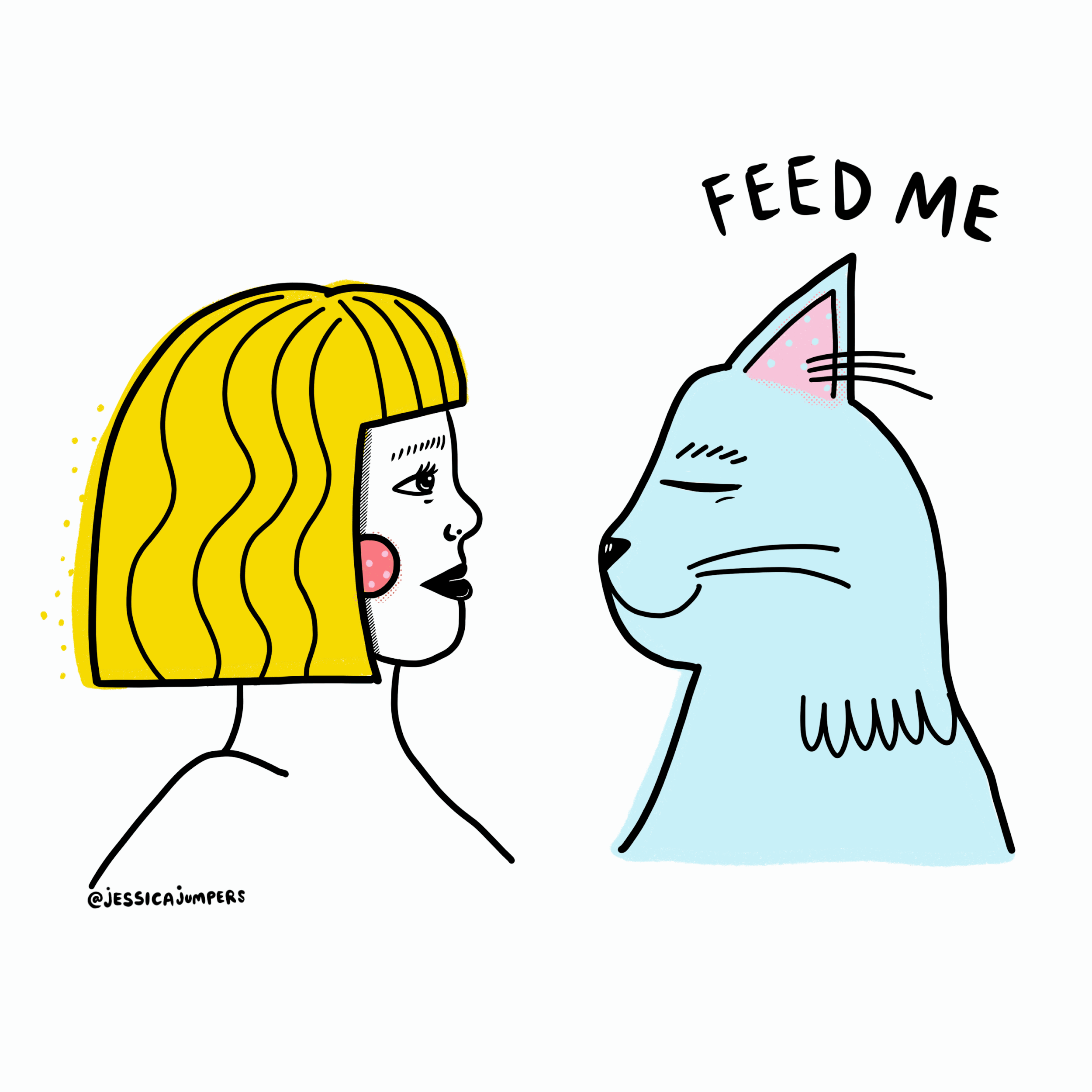 I-Love-You-GIF-Colour-slow-blink-cat-lady-illustrator.gif