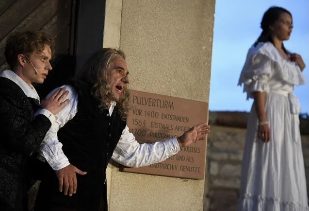 Mathias in der Titelrolle des “Cyrano de Bergerac” von Edmond Rostand