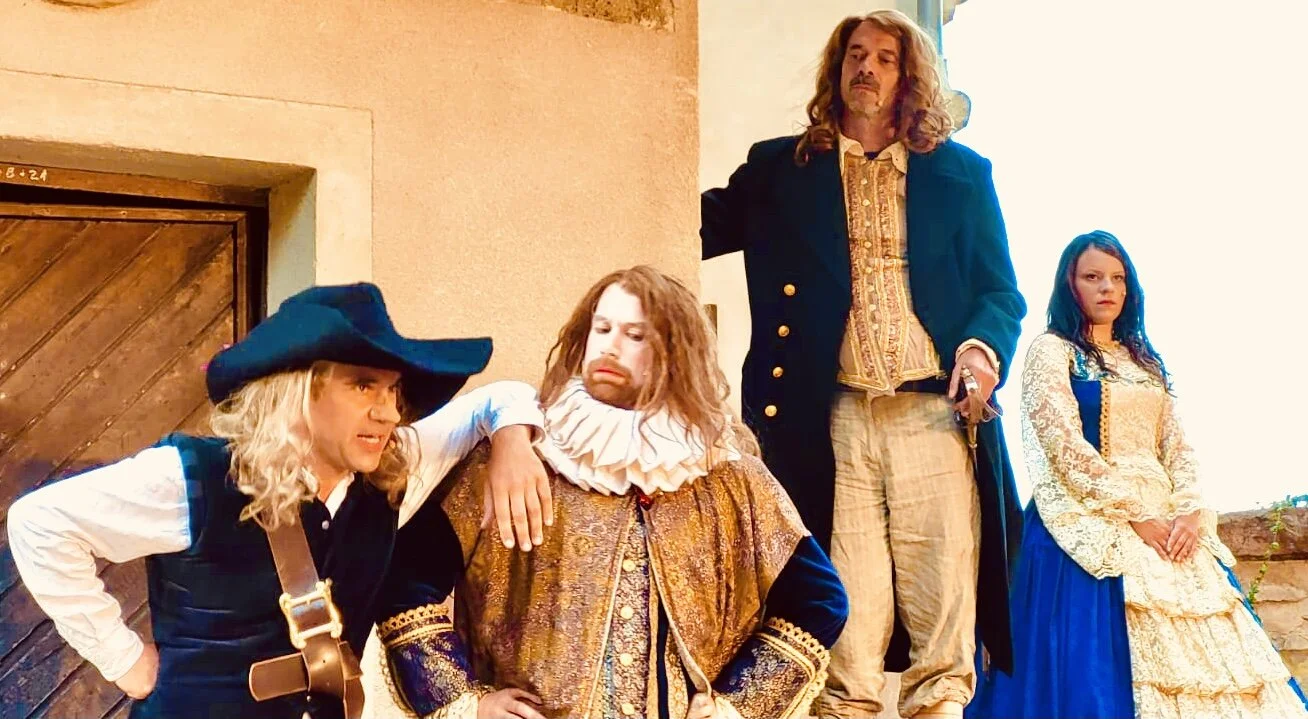 Mathias in der Titelrolle des “Cyrano de Bergerac” von Edmond Rostand