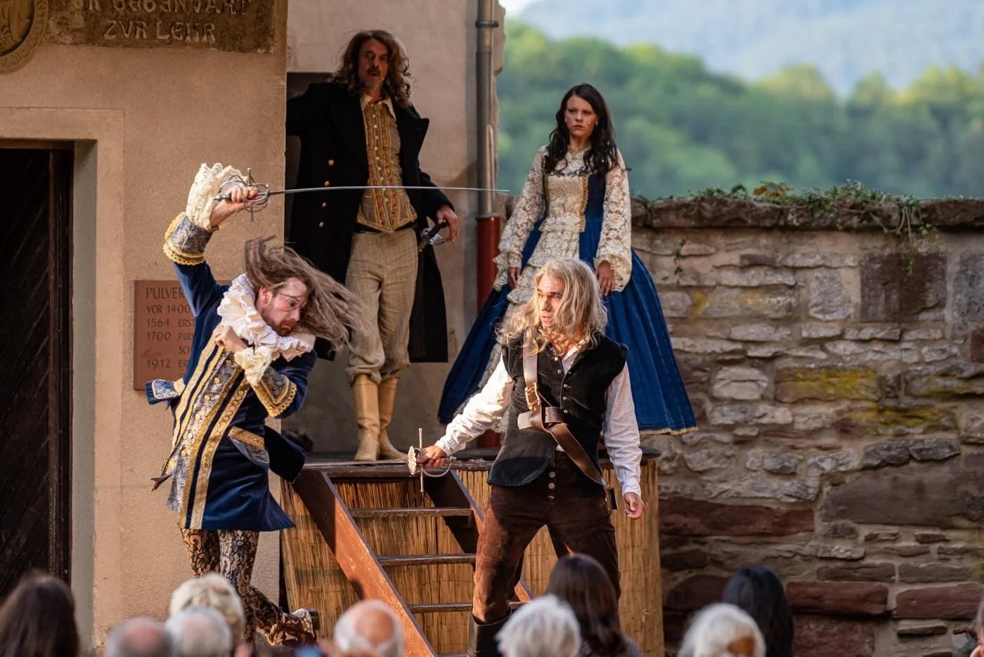 Mathias in der Titelrolle des “Cyrano de Bergerac” von Edmond Rostand