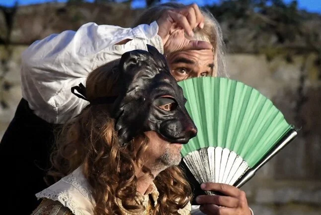 Mathias in der Titelrolle des “Cyrano de Bergerac” von Edmond Rostand