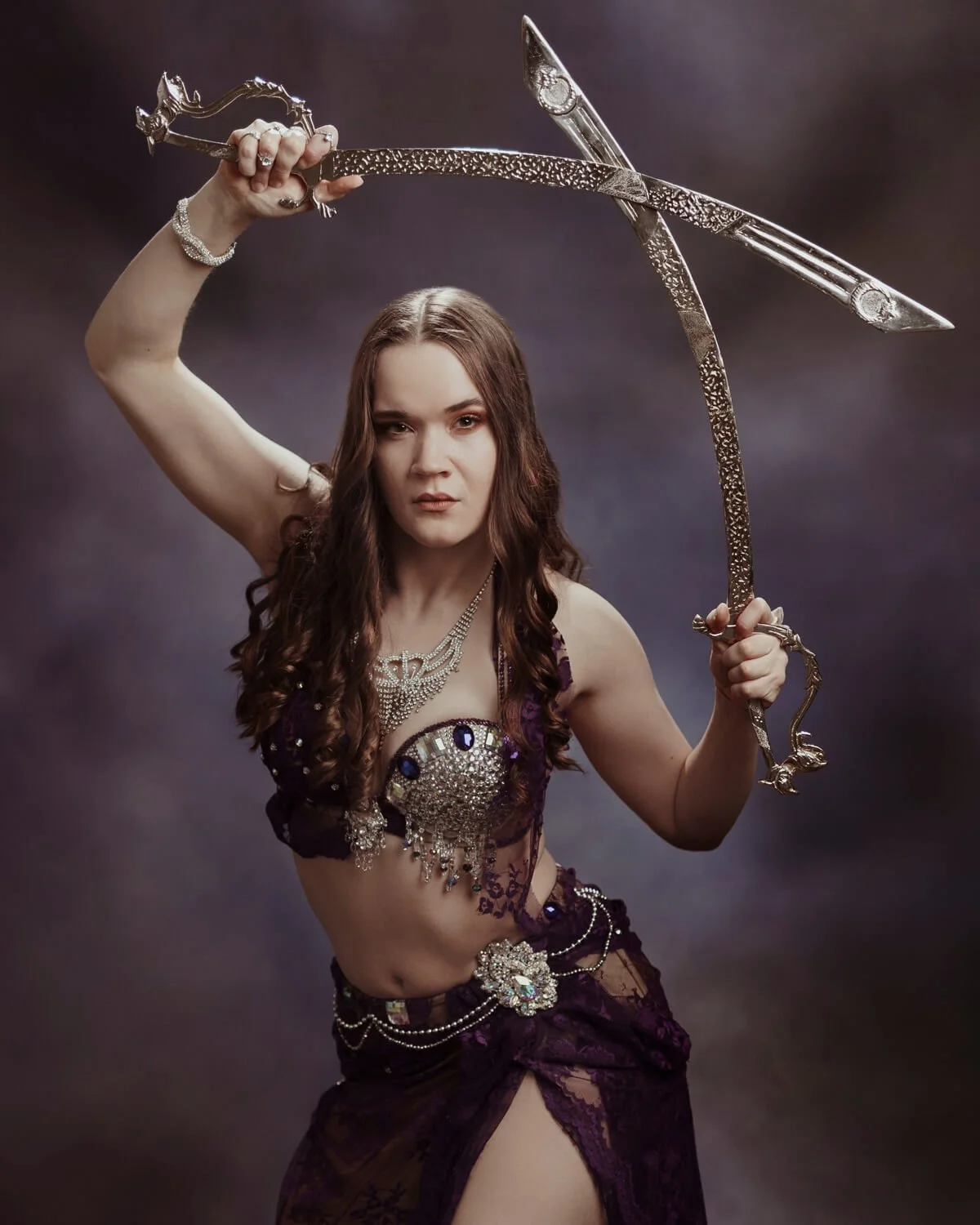 soturi nainen muotokuva