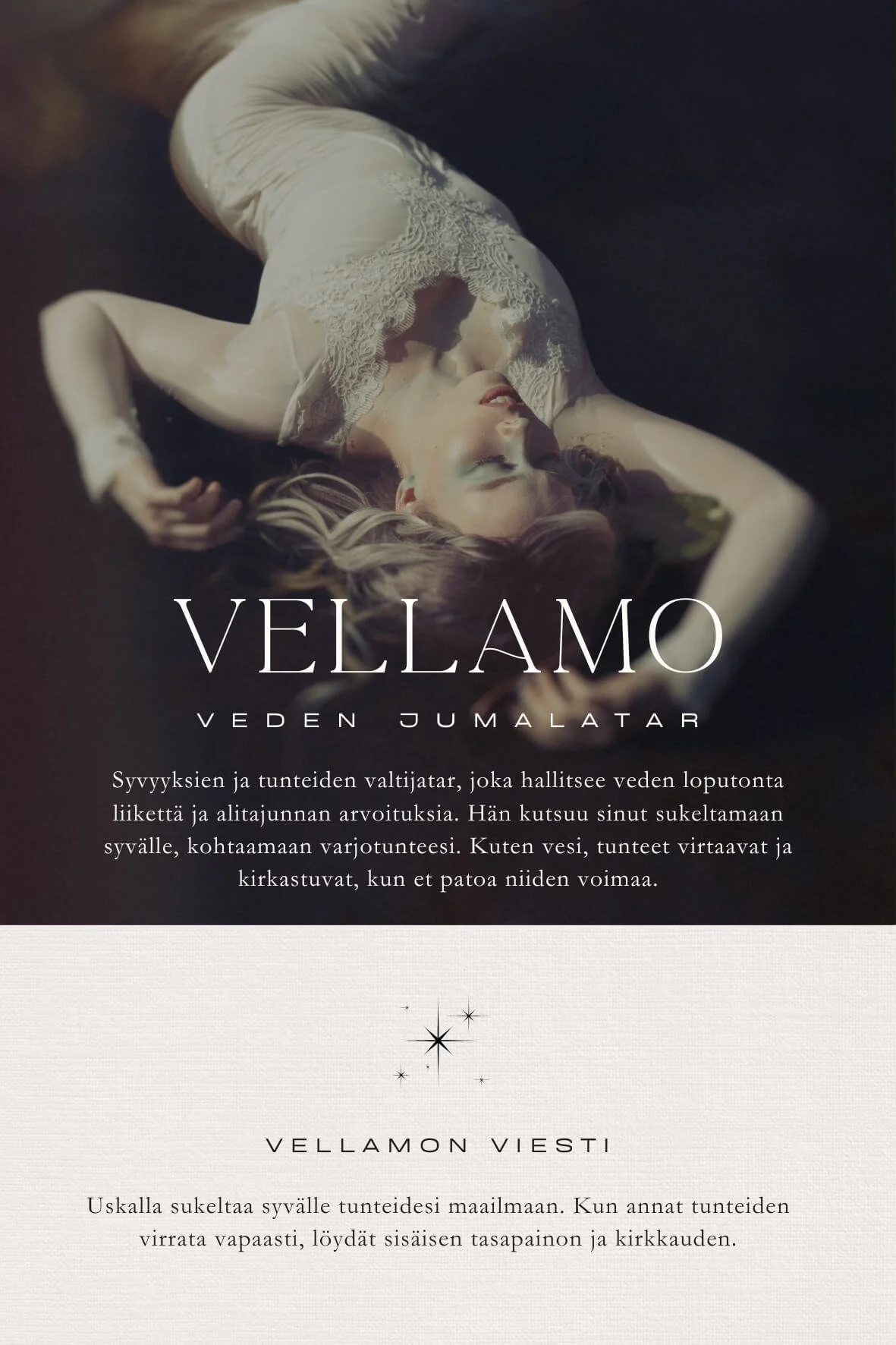 Vellamo veden jumalatar