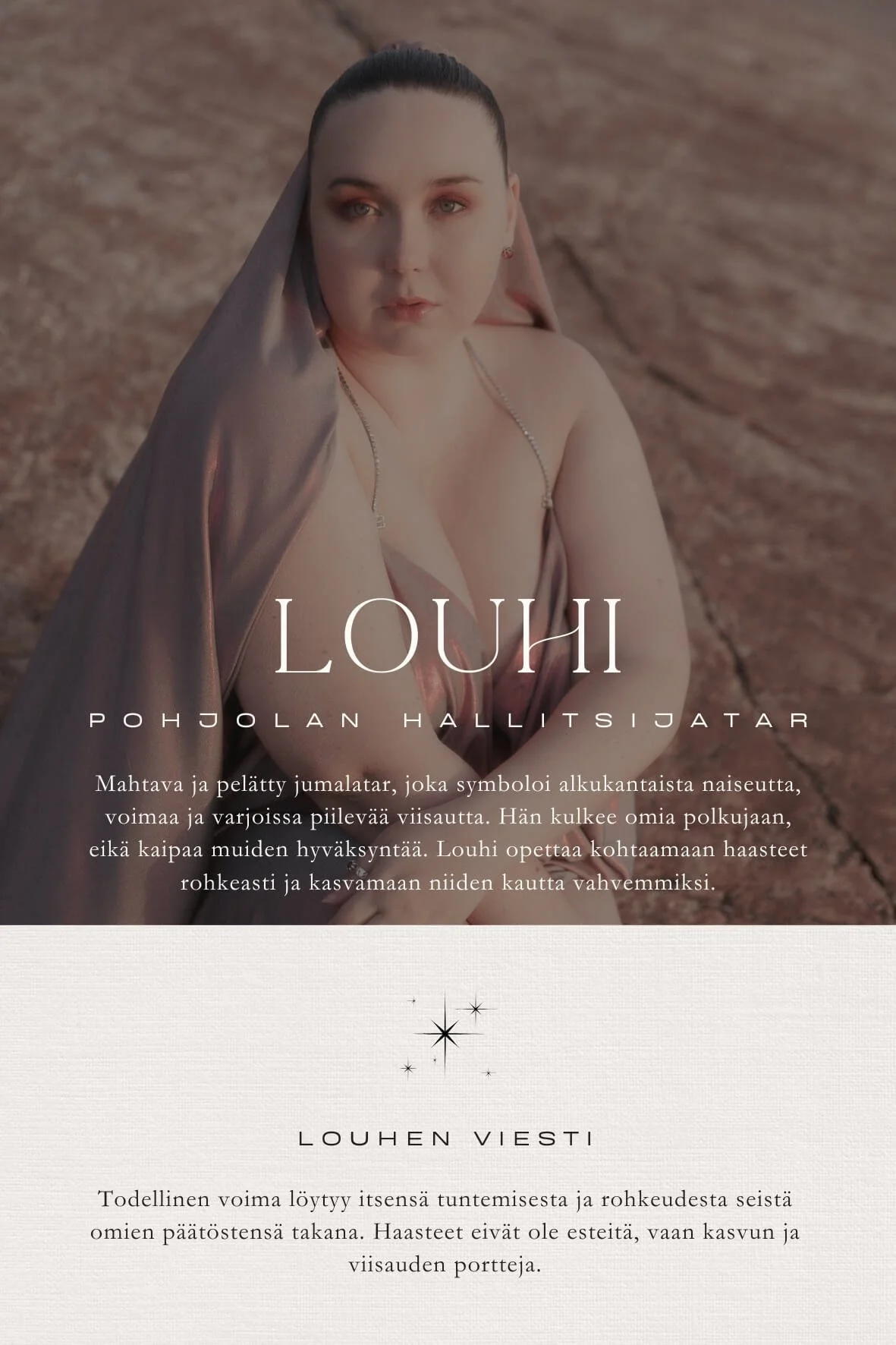 Louhi jumalatar Pohjolan hallitsijatar