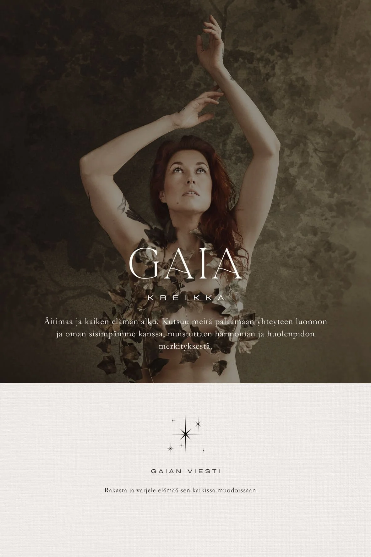 Gaia jumalatar Kreikka