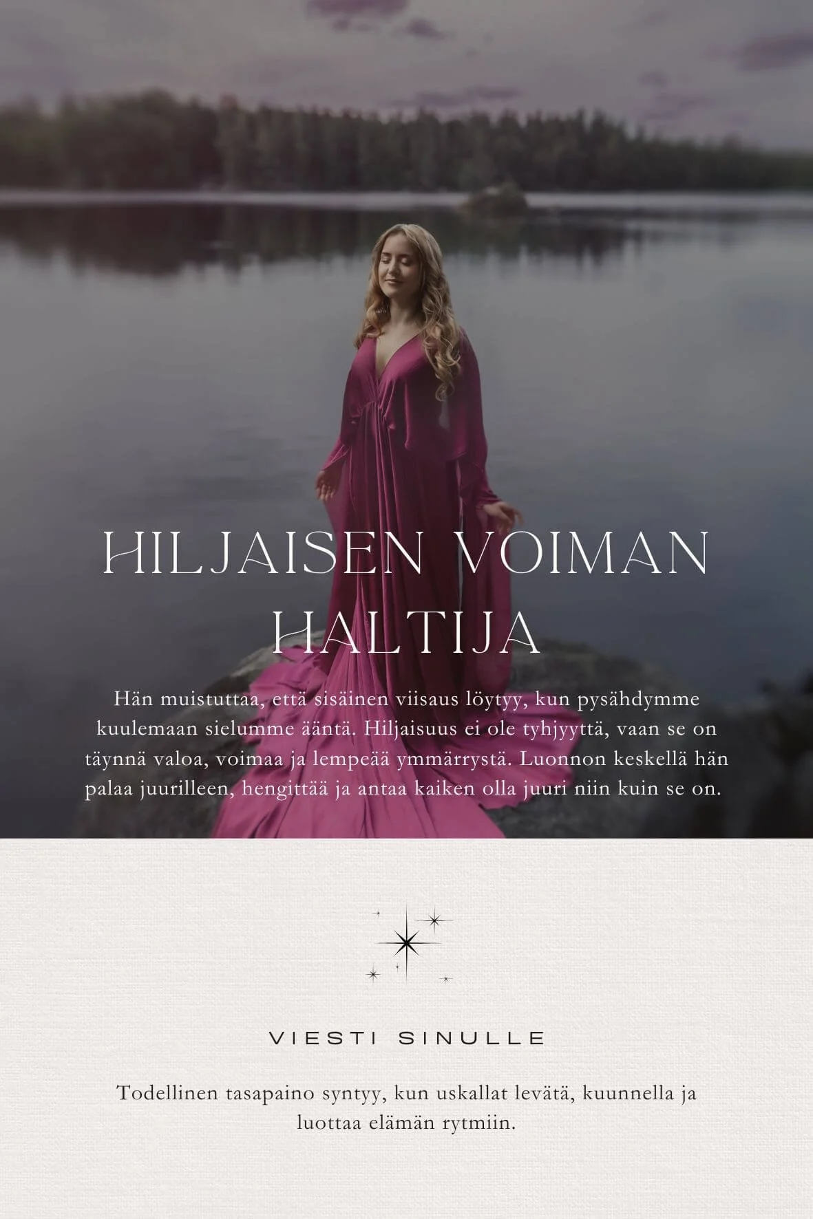 Hiljaisen voiman haltija