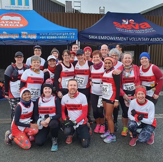 The Daggers had a great day at the Sikhs in the City race today, a 2k lap course where you can complete 10k, half marathon, marathon and ultra distances and enjoy the most amazing Indian food afterwards. The happy faces say it all! 😁

#sitc #sikhsin