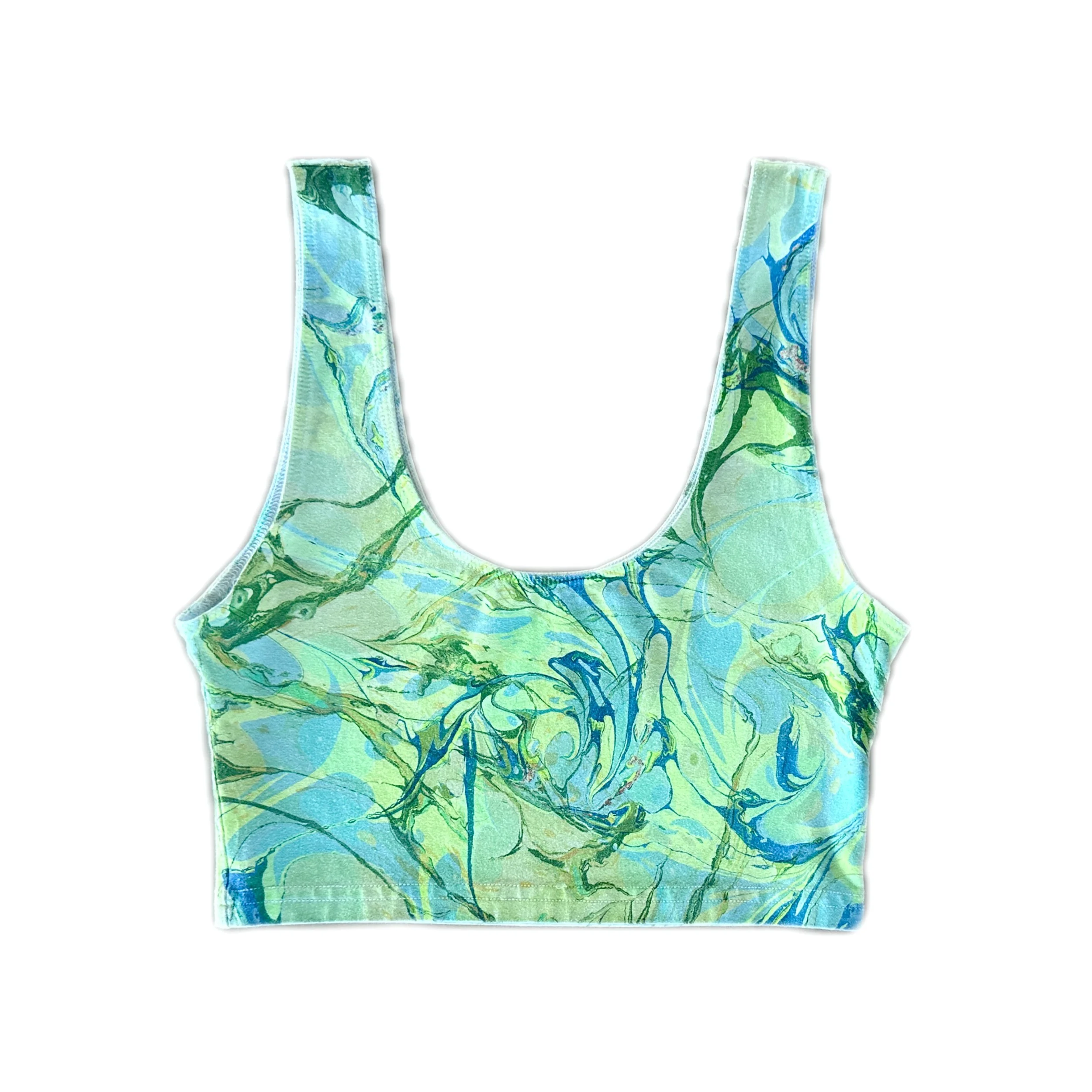MEDIUM bralette GRN&BLU