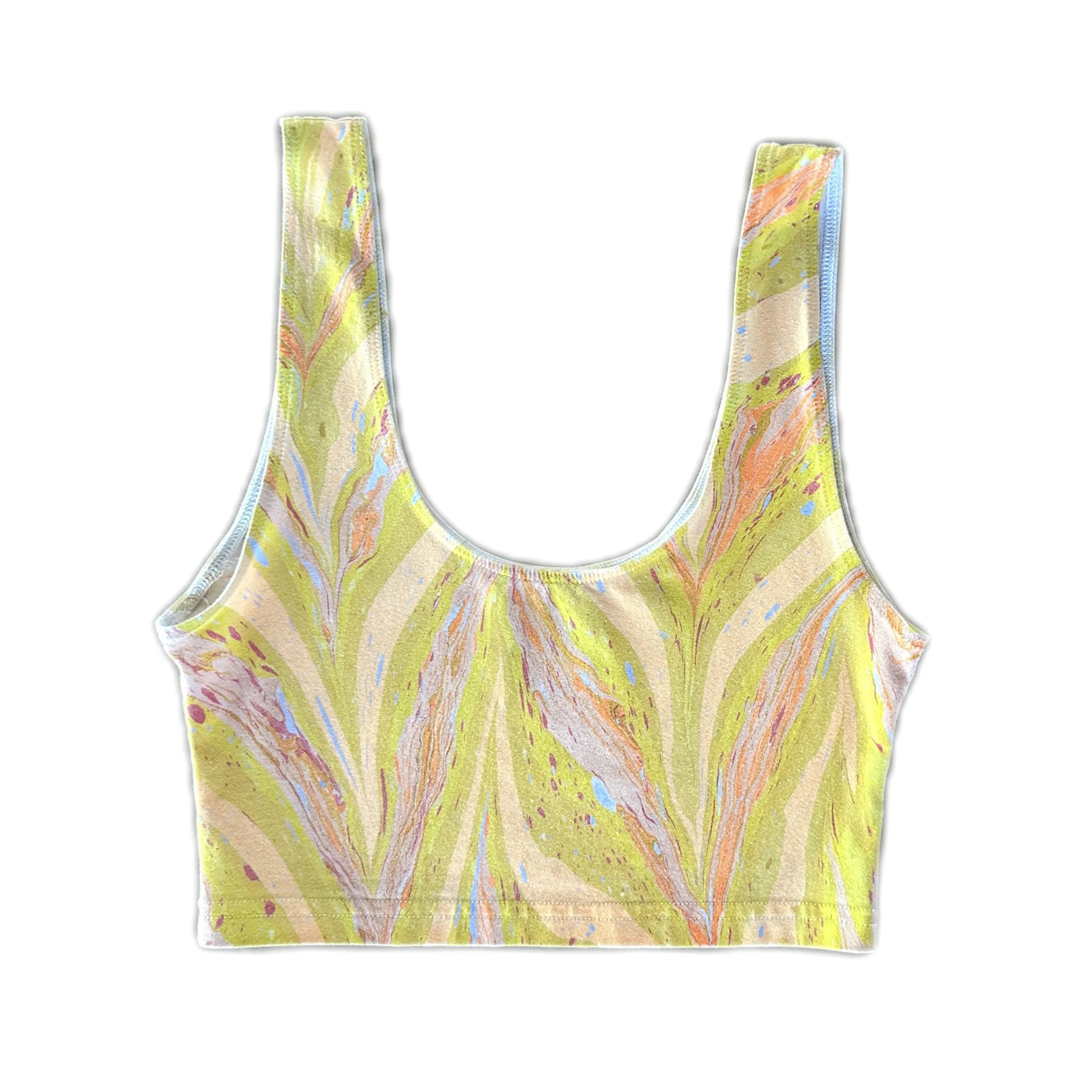 MEDIUM bralette PIZZA CRUST