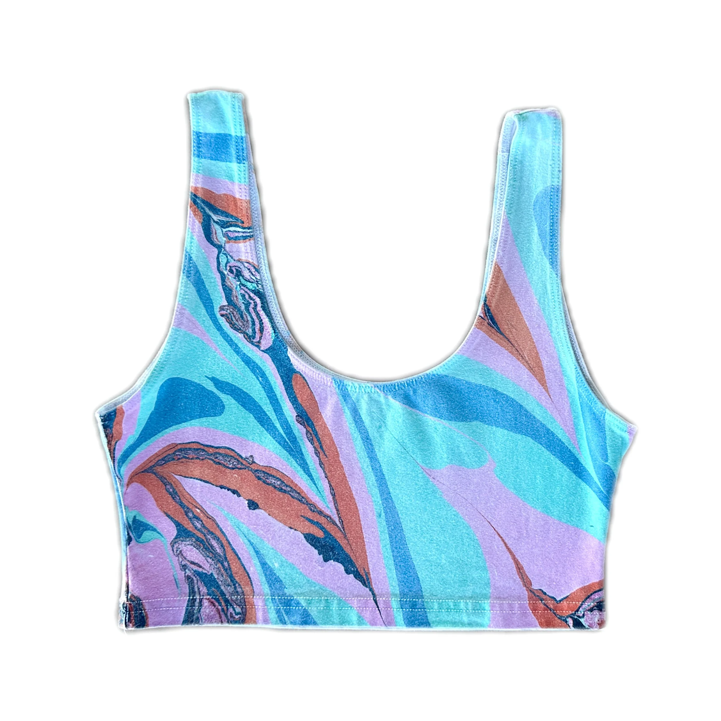 LARGE bralette CRYSTAL CLEAR