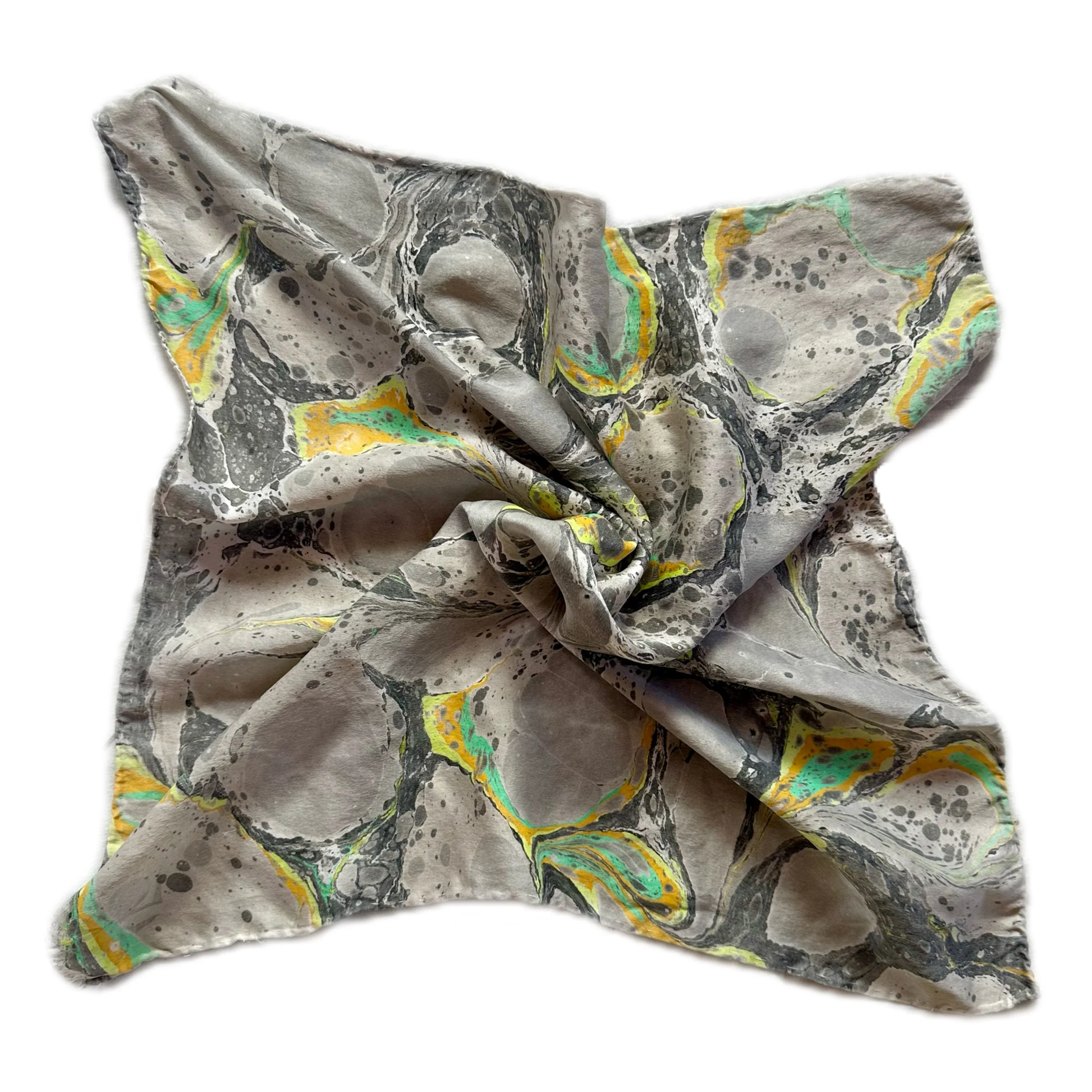 Silk Bandana 21"x21" Night Move