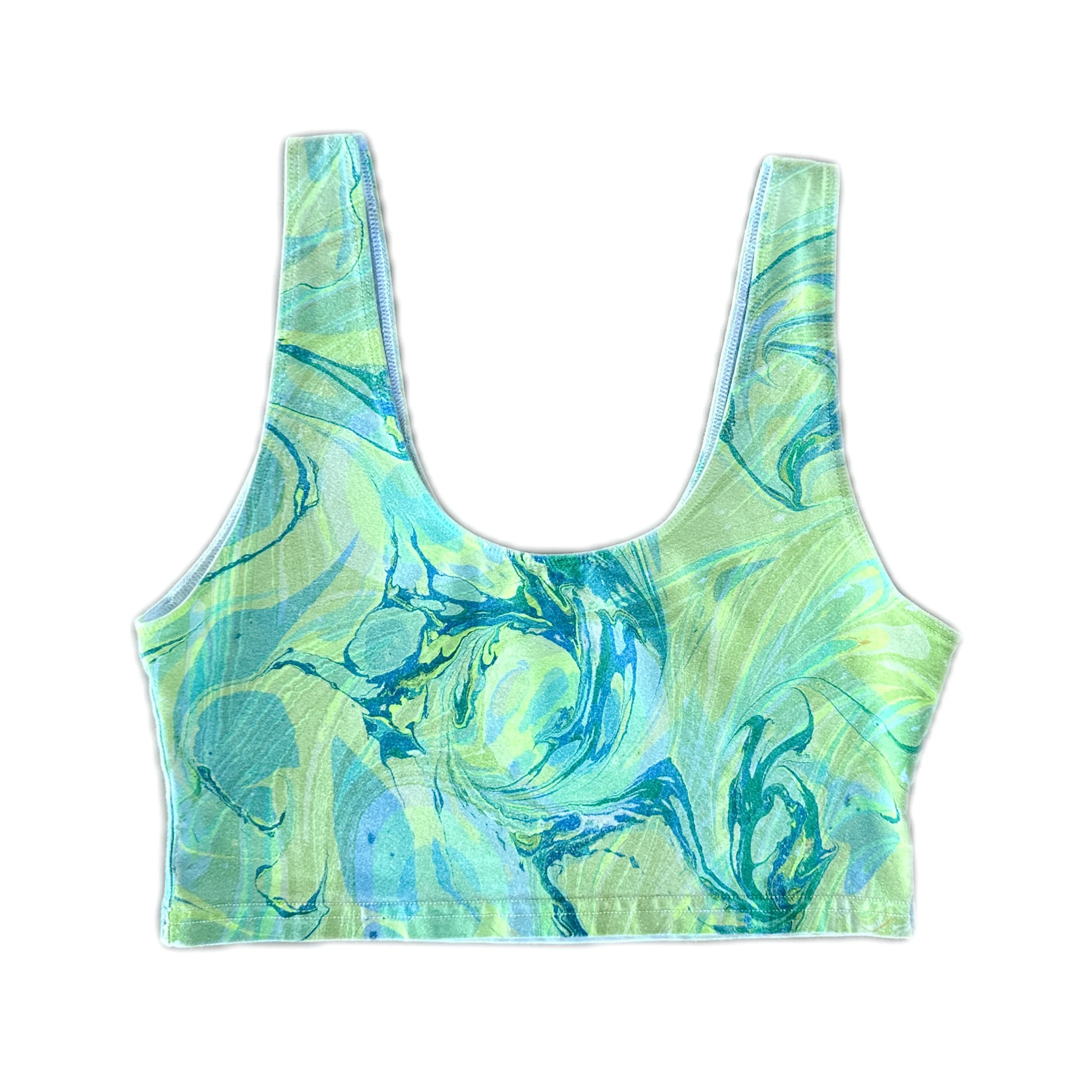 XLARGE bralette GRN&BLU