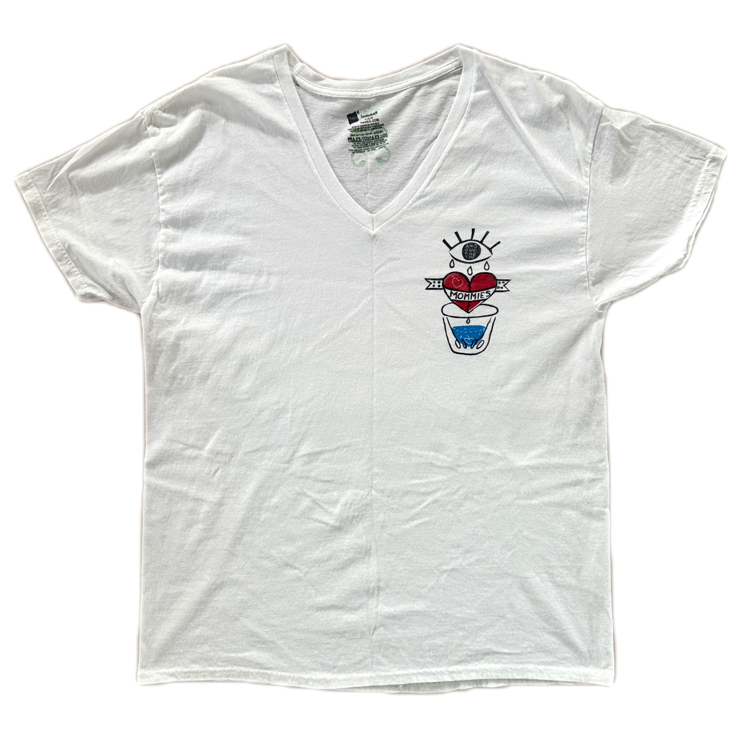 LARGE Tears of a Mommy (cherry heart) T Shirt