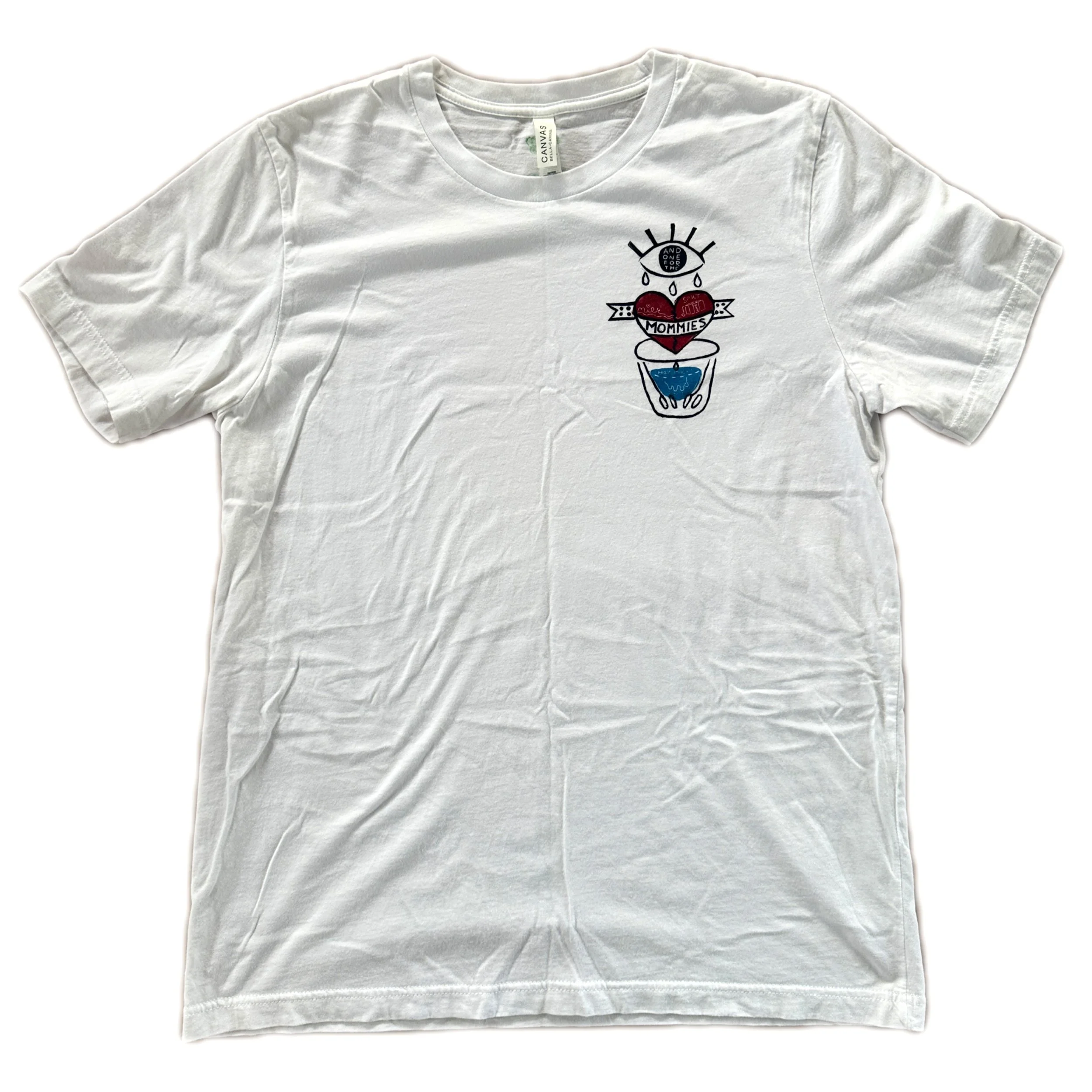 LARGE Tears of a Mommy (spilt milk) T Shirt