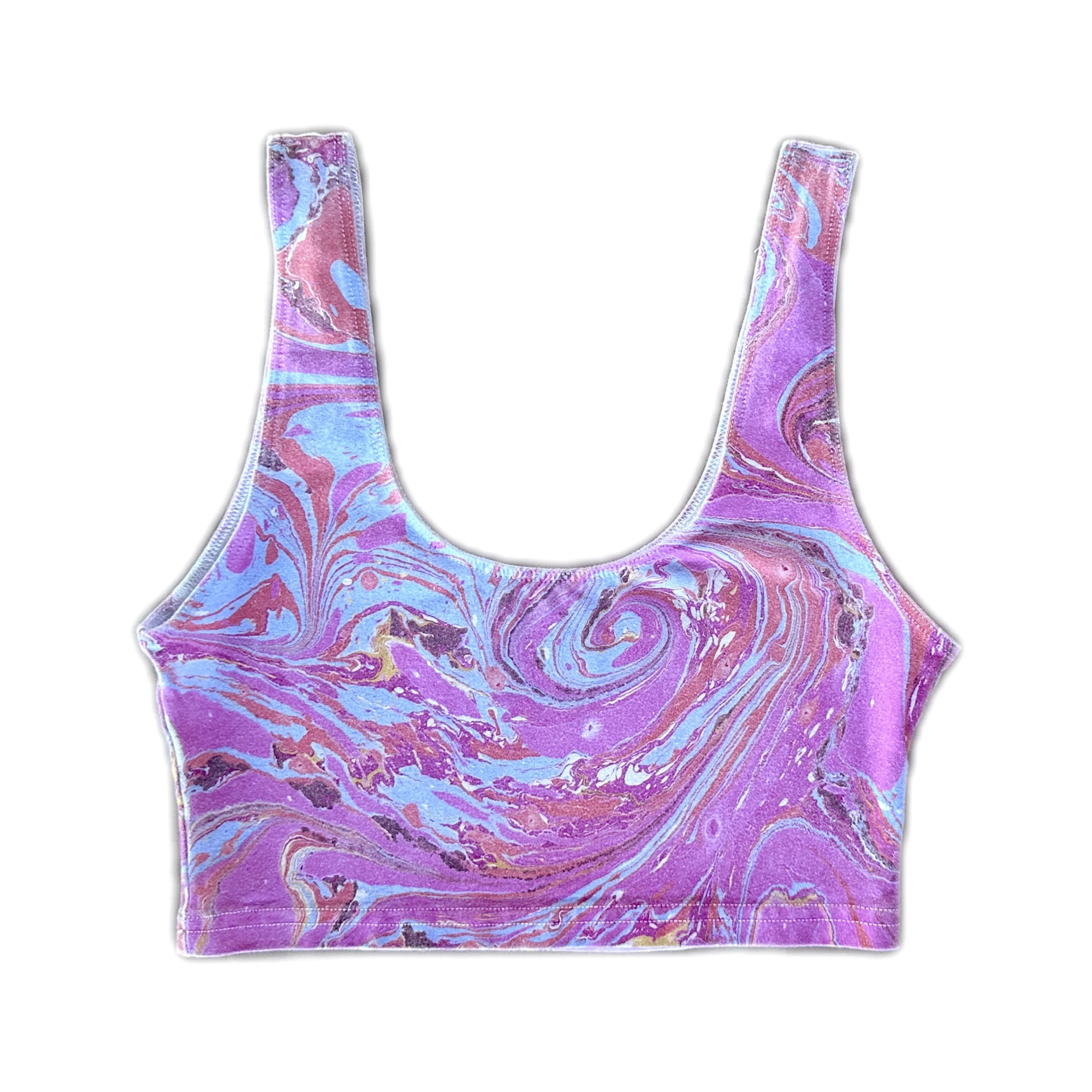 MEDIUM bralette ECHINACEA
