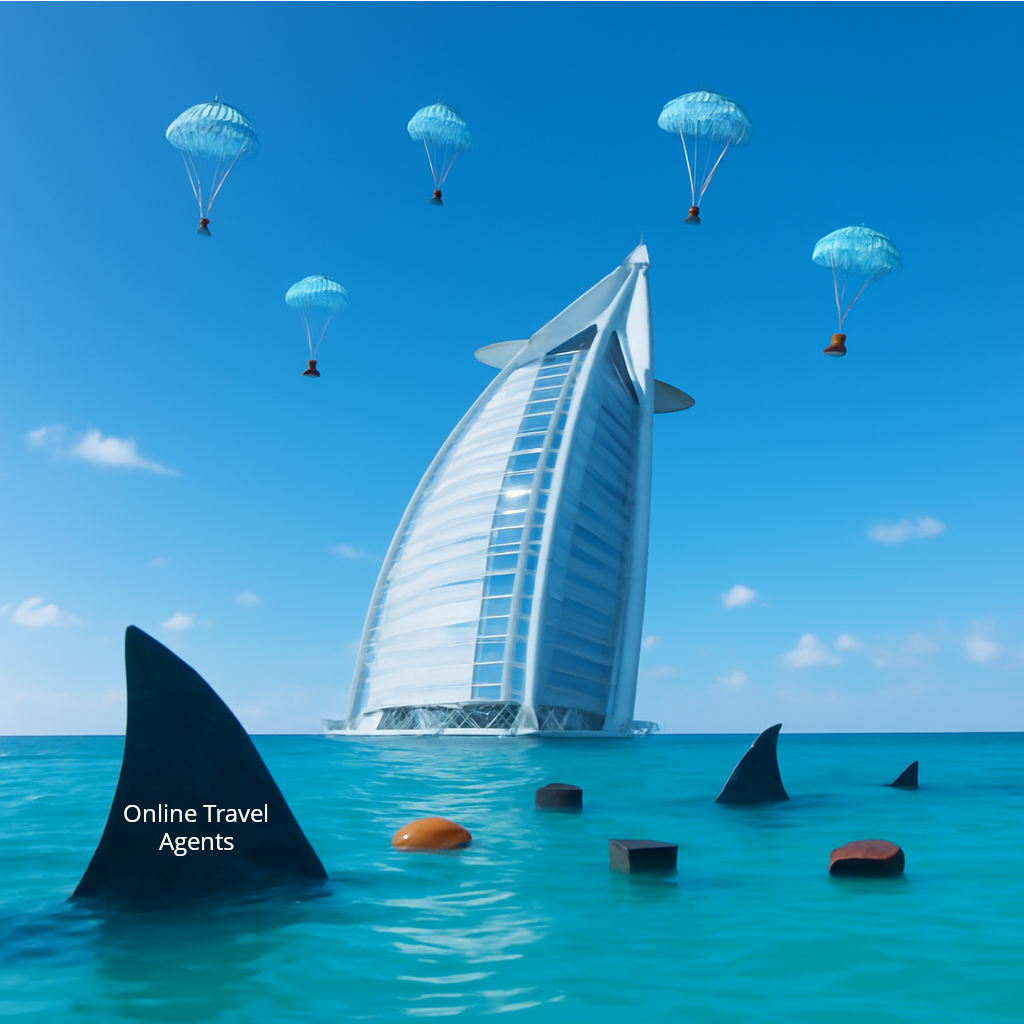 Booking direct shouldn’t require a leap of faith over shark infested waters…(the good news is the OTAs are losing)
