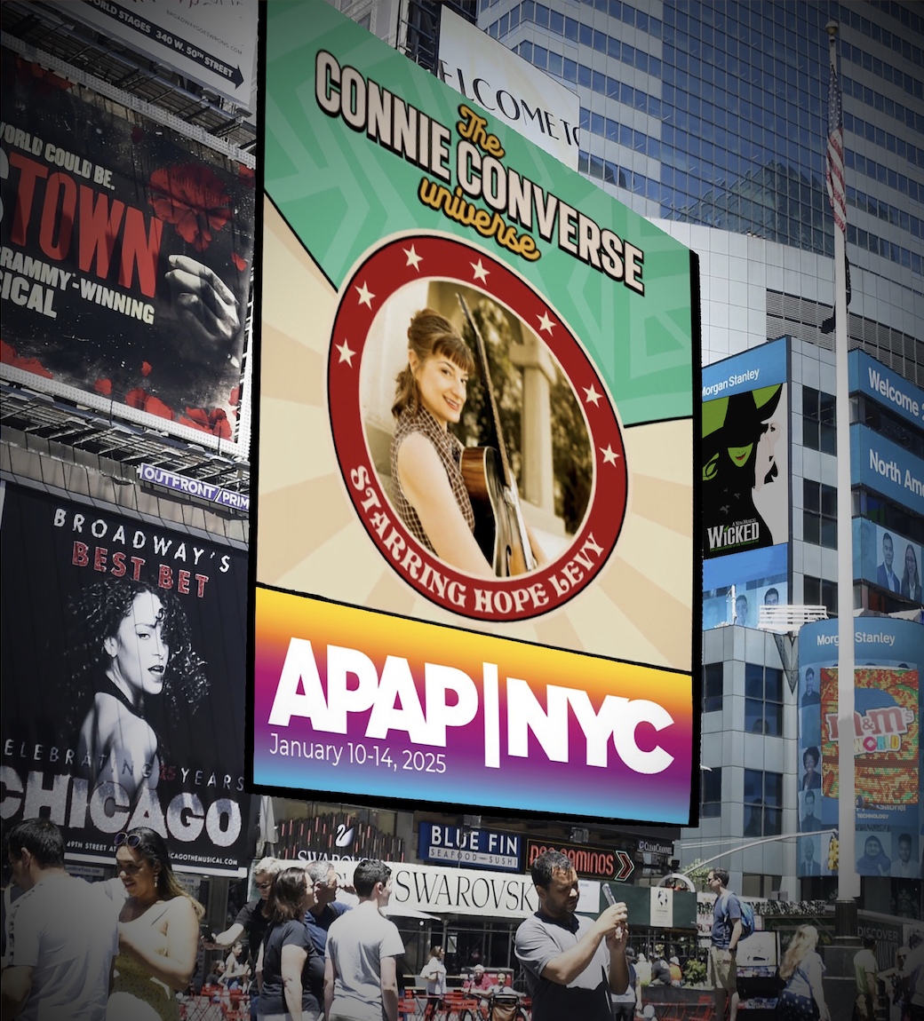 APAP Showcases for The Connie Converse Universe!
