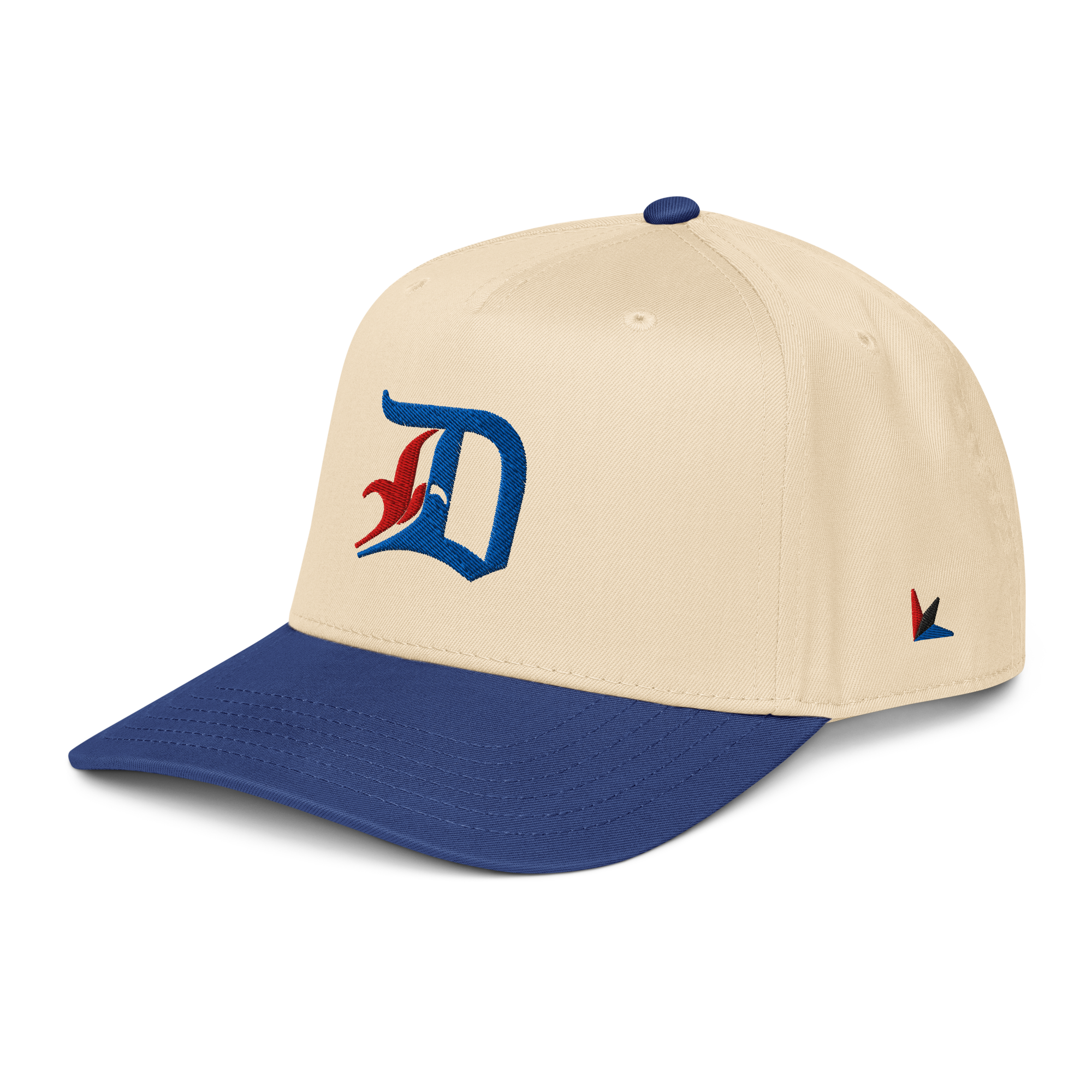 5-panel-mid-profile-baseball-cap-royal-natural-left-front-6992970af3c82.png