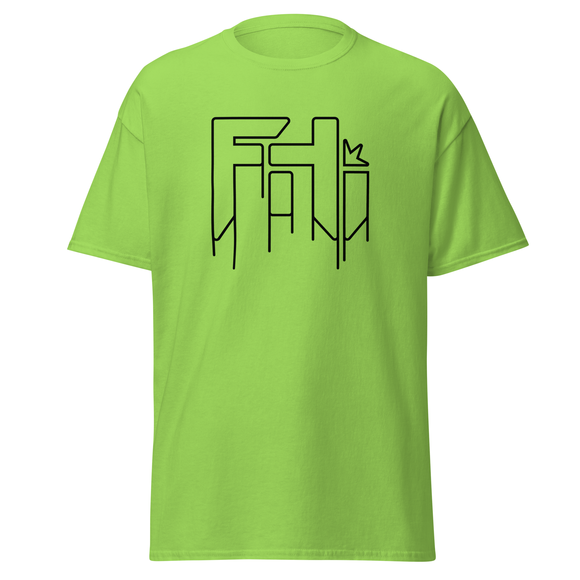 unisex-classic-tee-lime-front-69b3590876e26.png