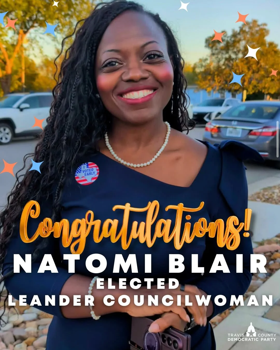 To the candidates, their families, and loved ones; To the Pflugerville Area Democrats, Wilco Democrats and Leander Democrats Strong, THANK YOU! Every door knocked, every call made, every post you shared on the issues MATTERED!

Now, both cities are n