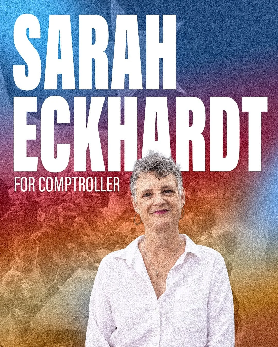 Congratulations, @saraheckhardttx, our Democratic nominee for Texas Comptroller!