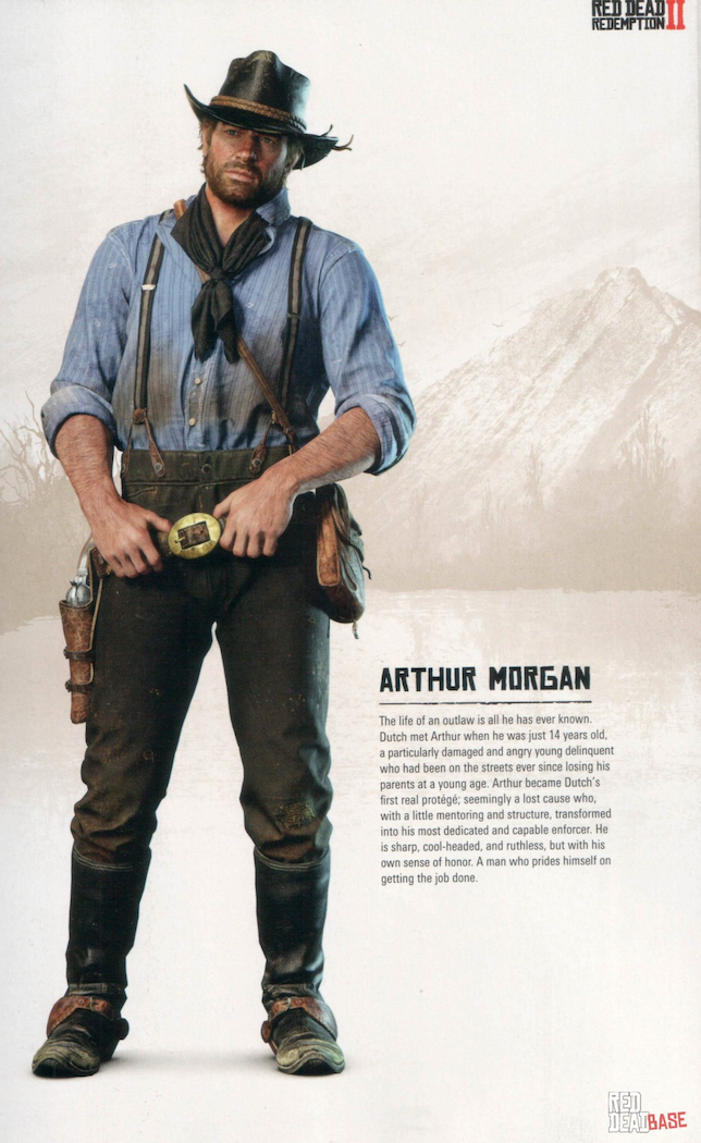 Arthur morgan in red dead redemption 2