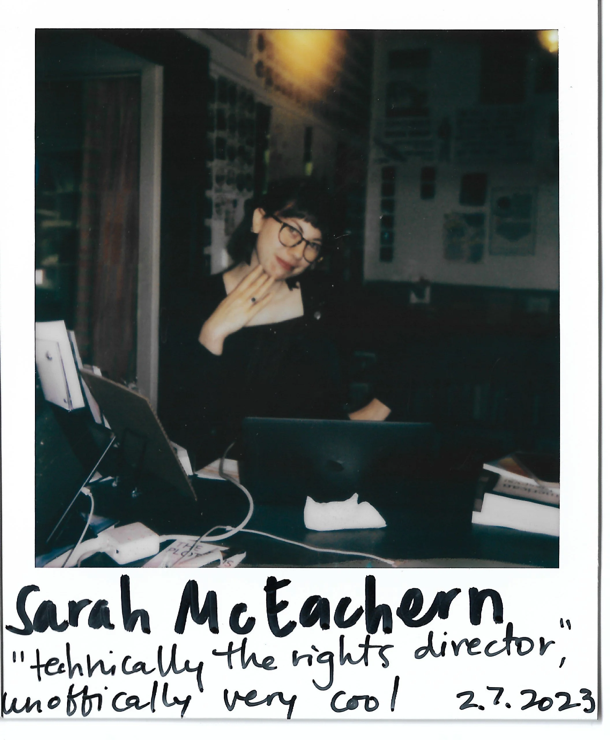 Sarah McEachern has been promoted to Associate Publisher!