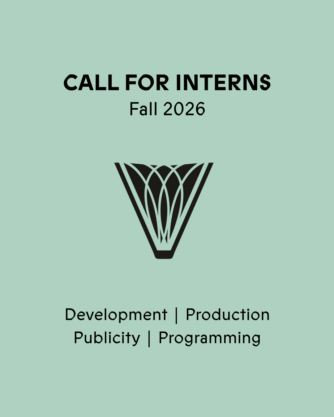 Call for Departmental Interns: Fall 2026