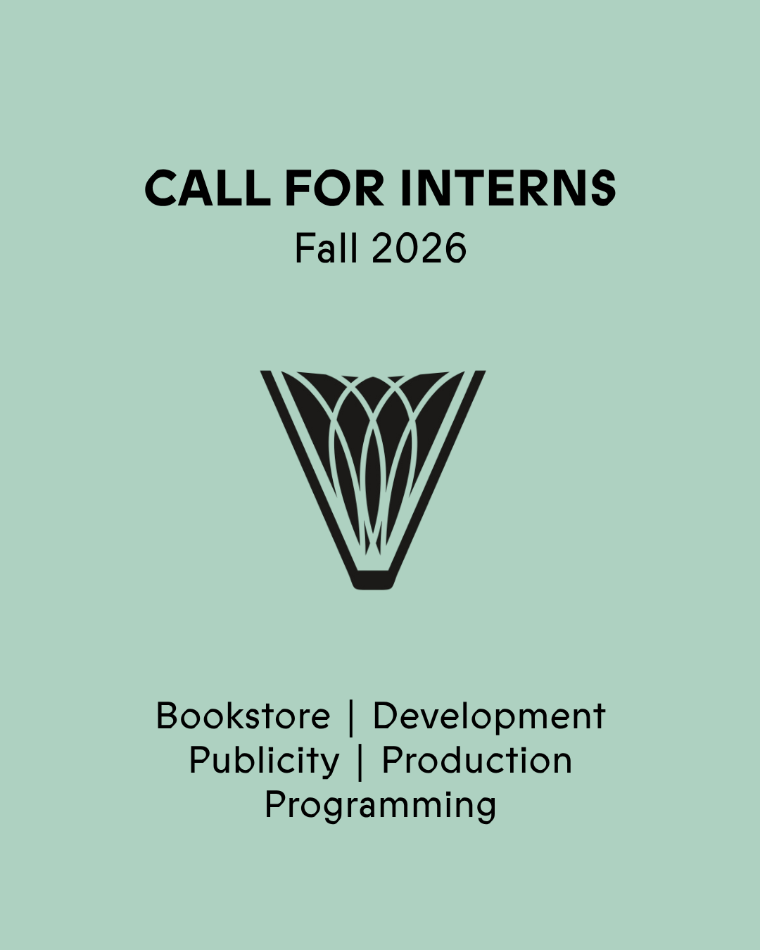 Call for Departmental Interns: Fall 2026