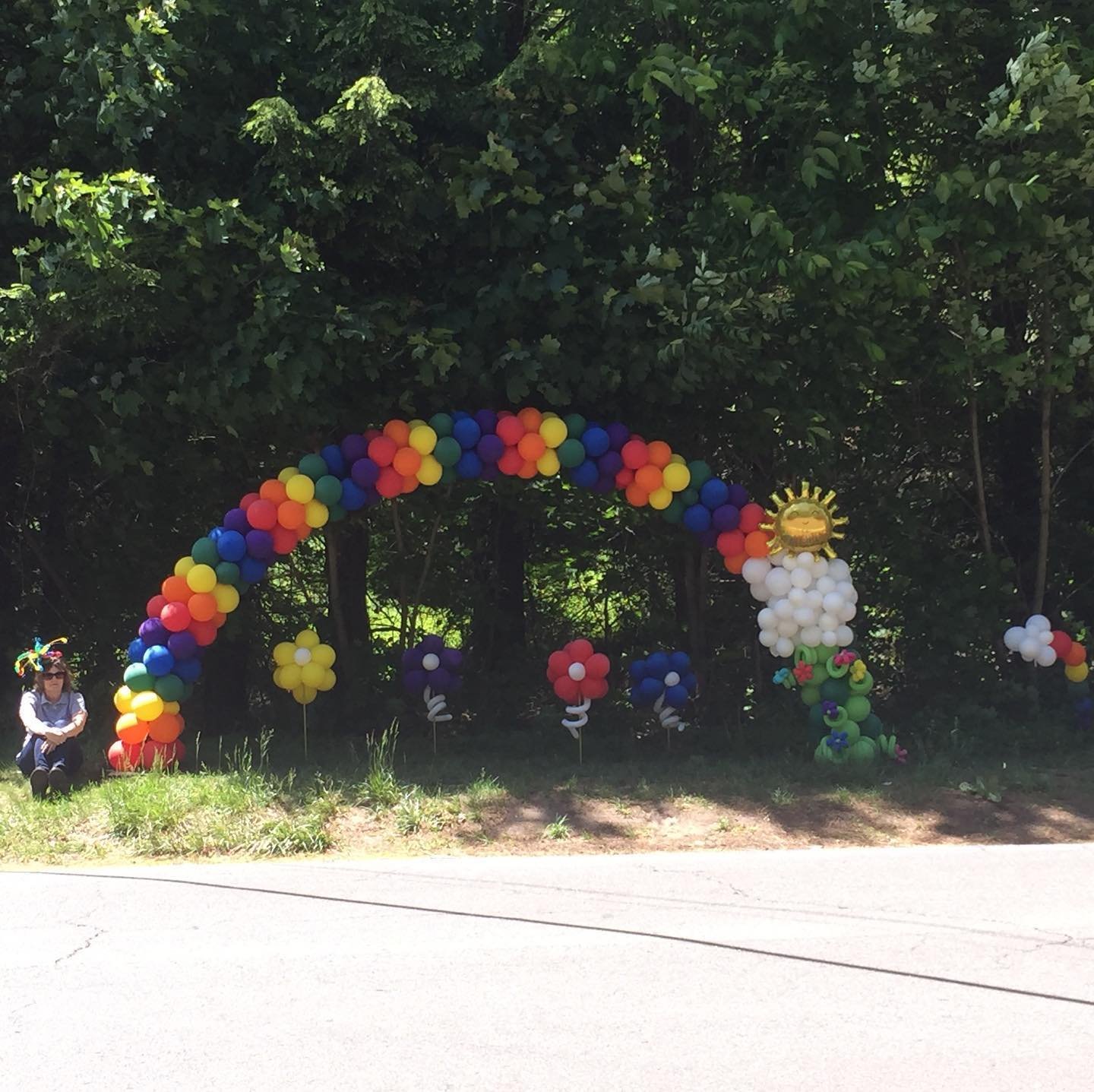 Thank you to everyone for making today so special! Like all of you know, today is my last day doing the displays on the side of the road. After 70 consecutive days doing a design everyday, today was bittersweet. Thank you so much to the Easton EMS, E