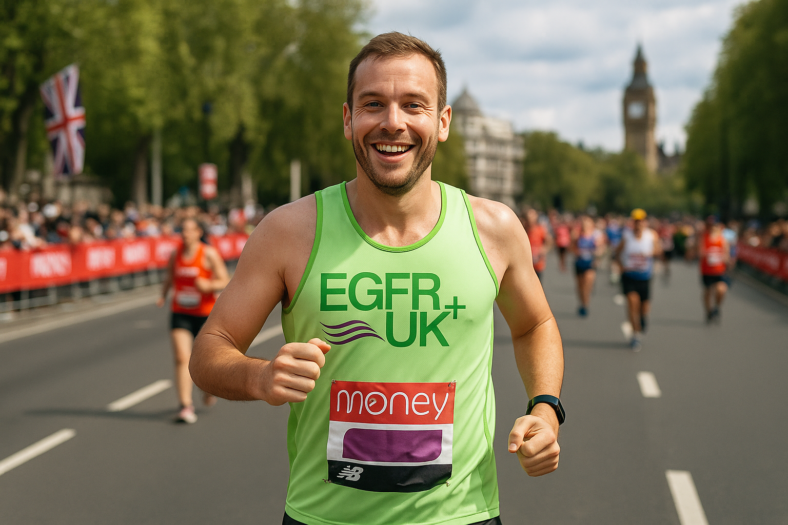 Run the London Marathon for EGFR+ UK - Appy Now!