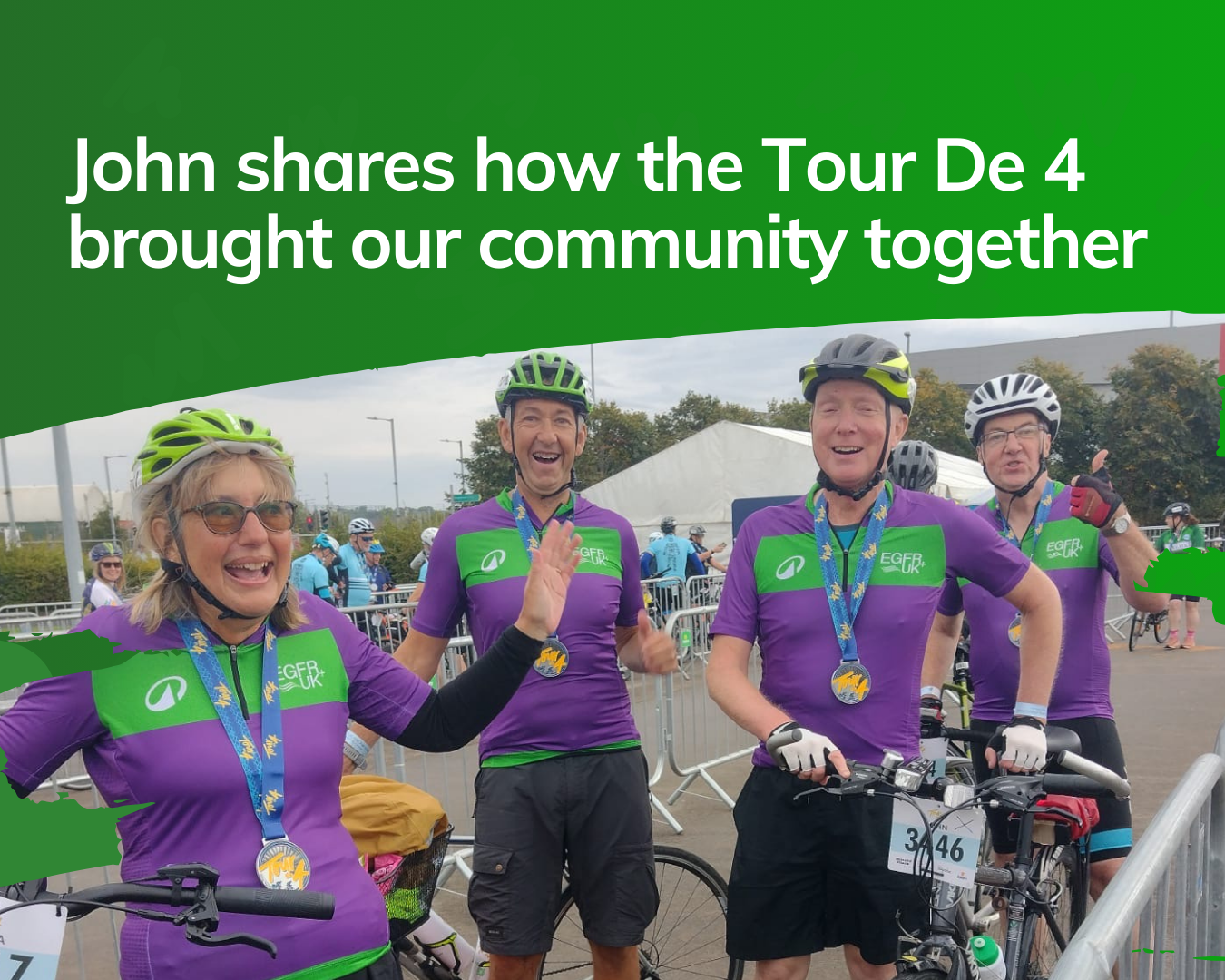 EGFR+ UK Does the Tour de 4