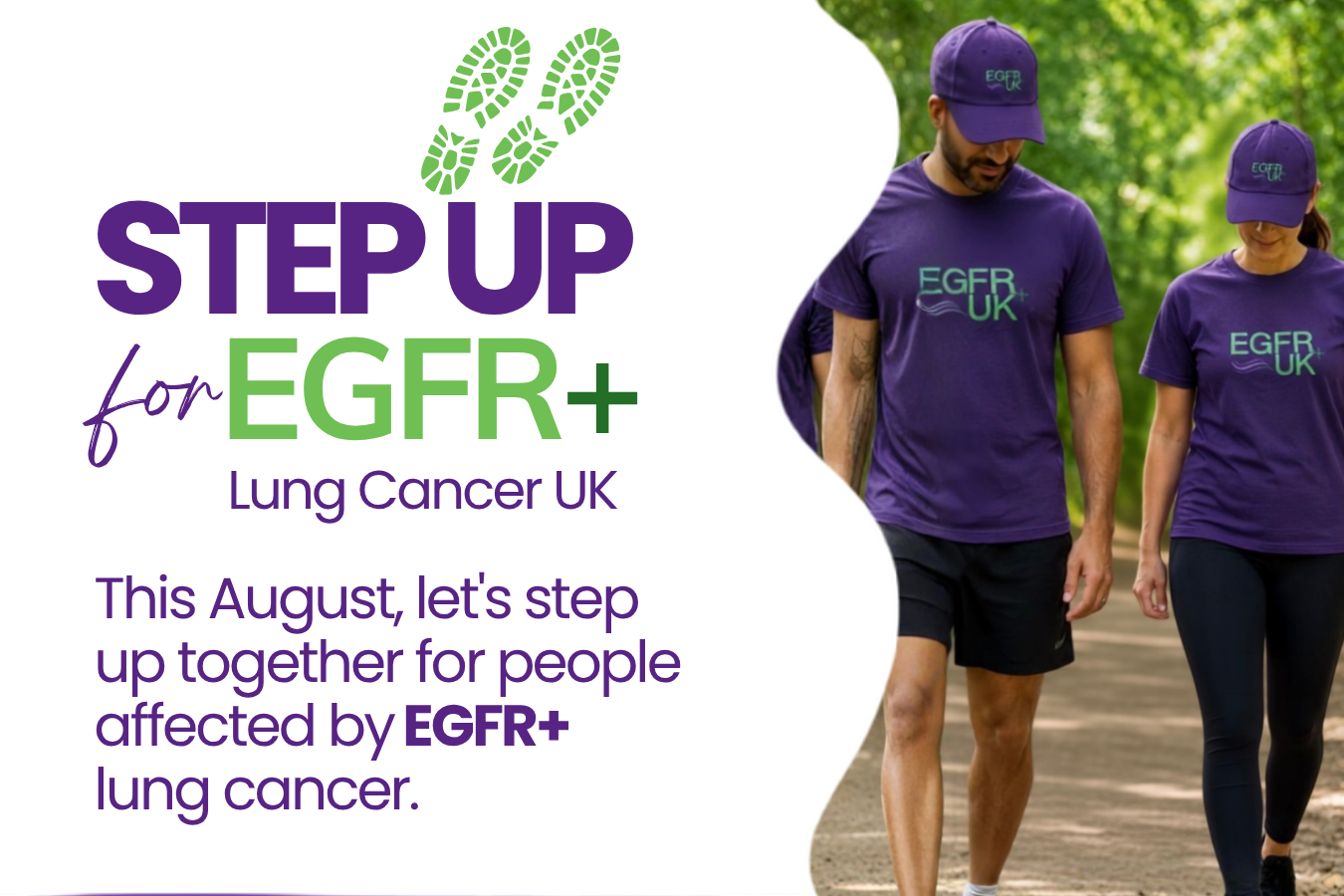 Step Up for EGFR+ Lung Cancer UK this August